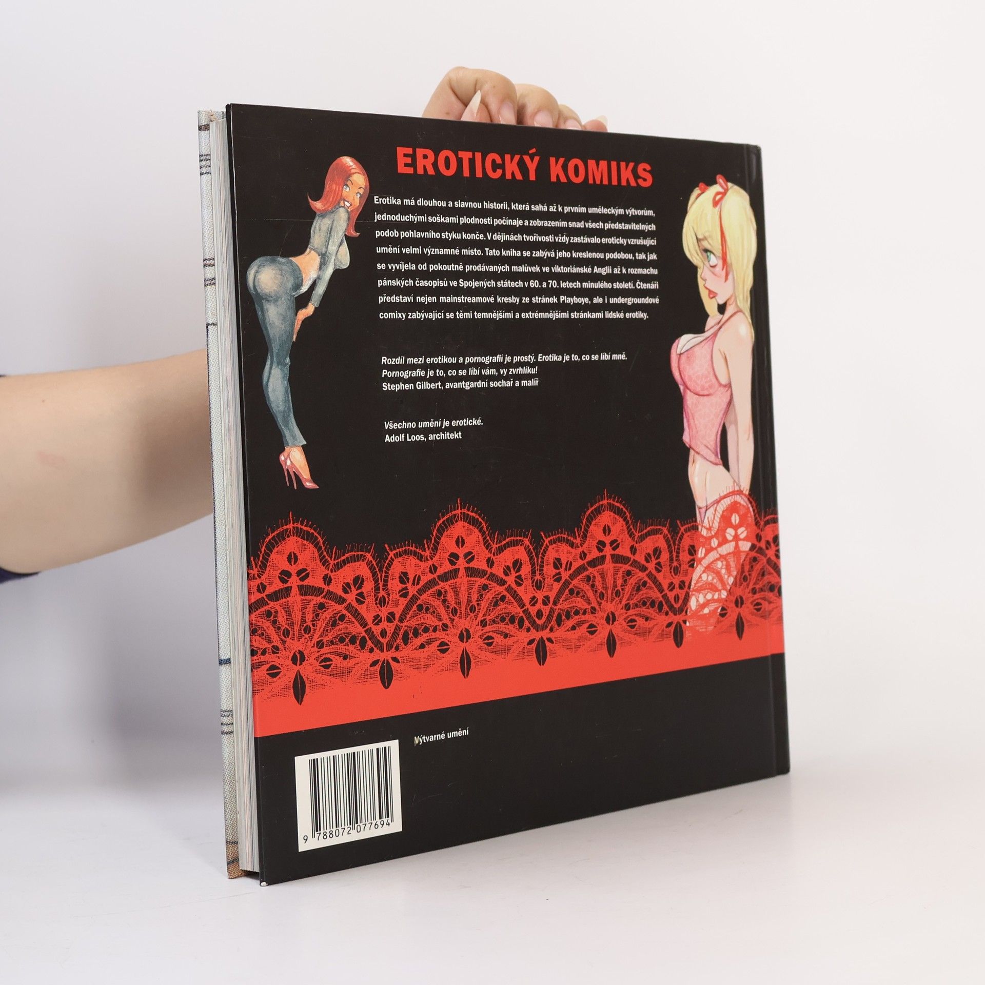 Tim Pilcher Erotický komiks: Dějiny žánru v obrazech