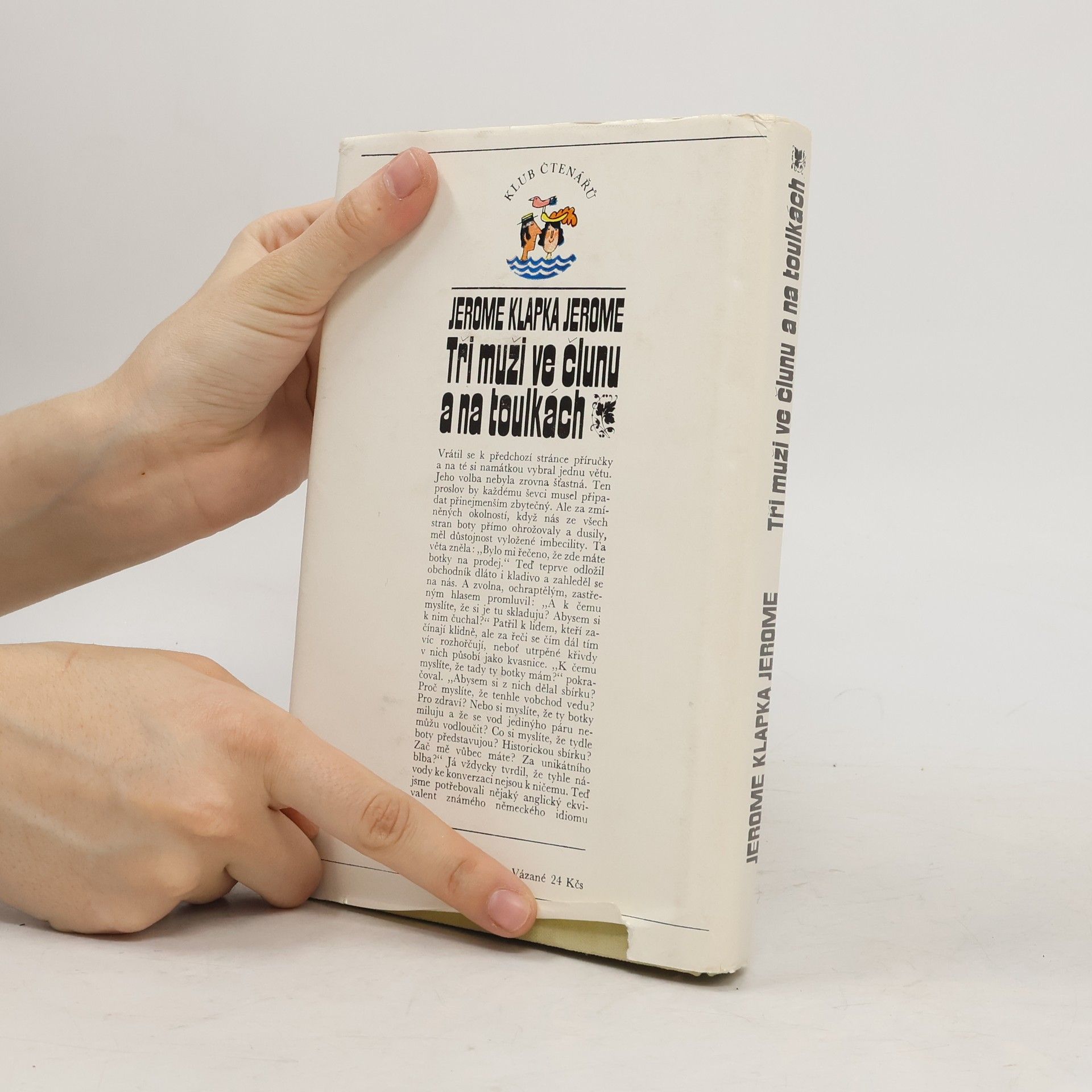 Jerome K. Jerome Tři muži ve člunu a na toulkách