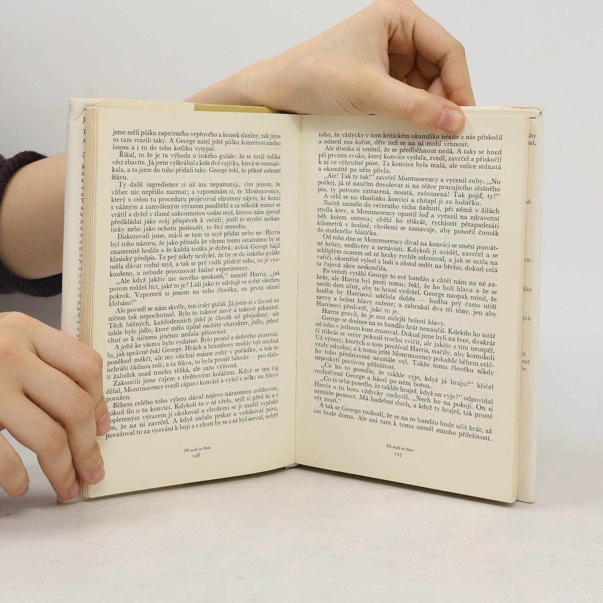 Jerome K. Jerome Tři muži ve člunu a na toulkách