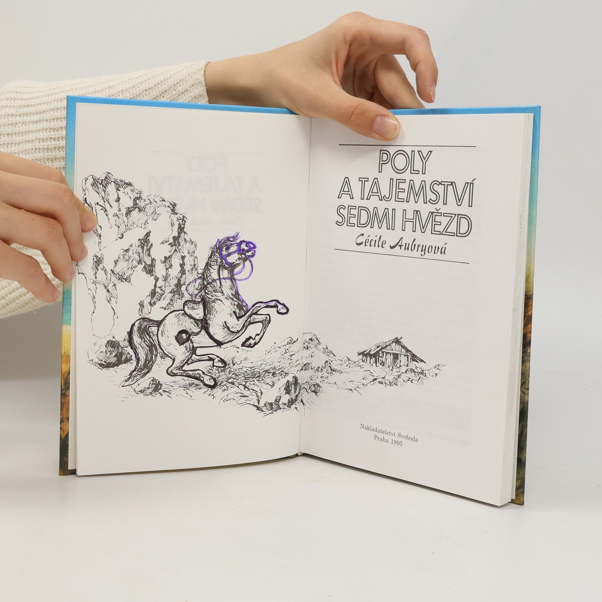 Cécile Aubry Poly a tajemství sedmi hvězd