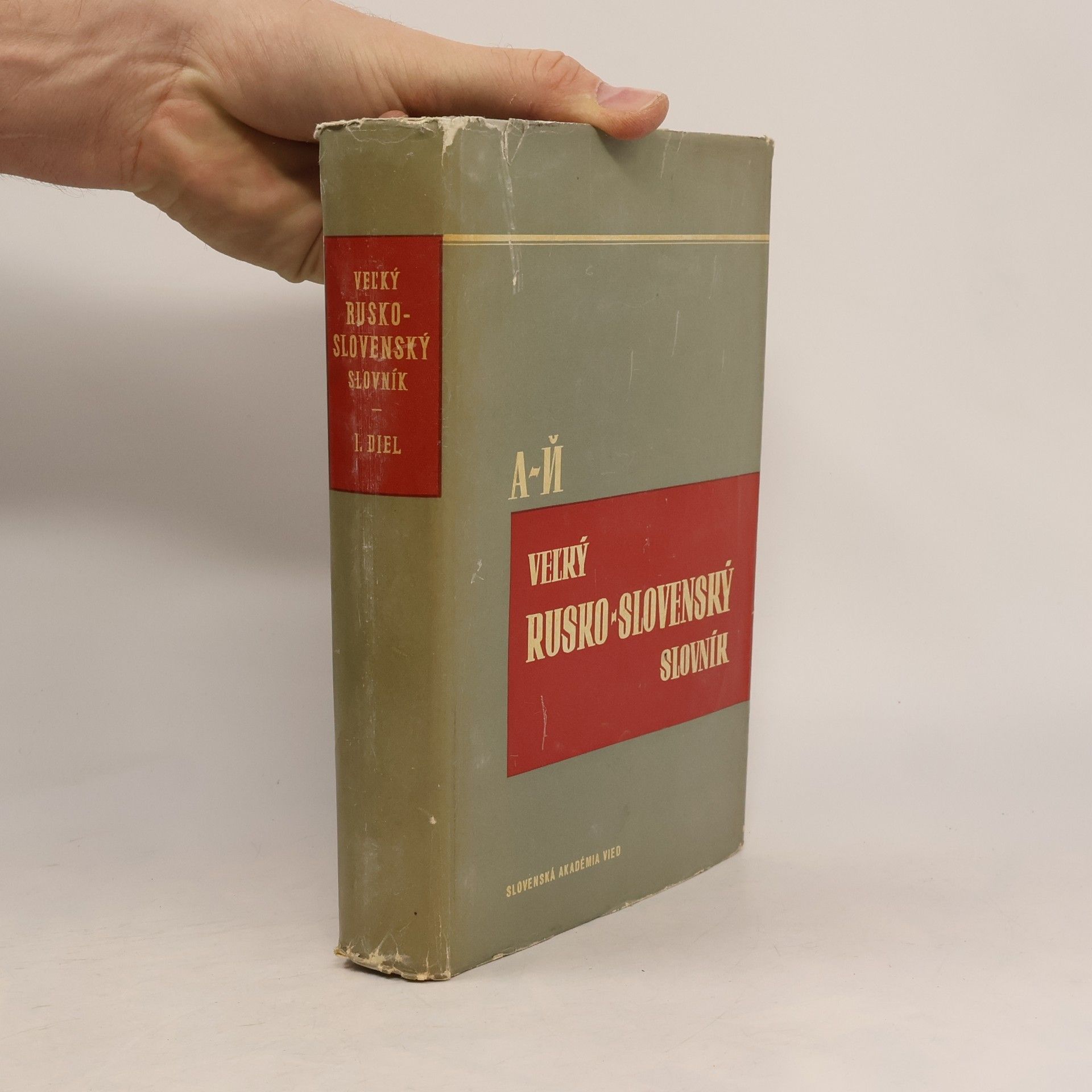Various authors Veľký rusko-slovenský slovník I