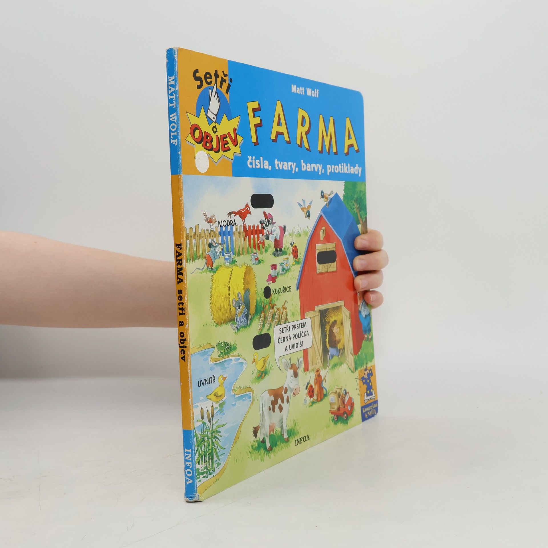 Matthew Wolf Farma : čísla, tvary, barvy, protiklady : kouzelná kniha