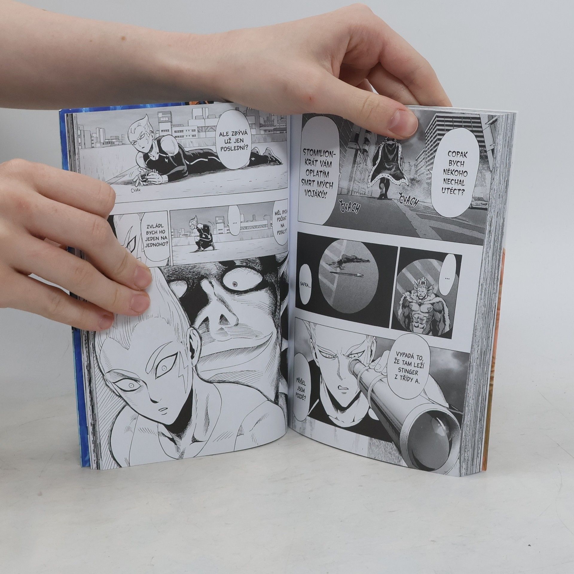 One One-Punch Man. 04, Obří meteorit