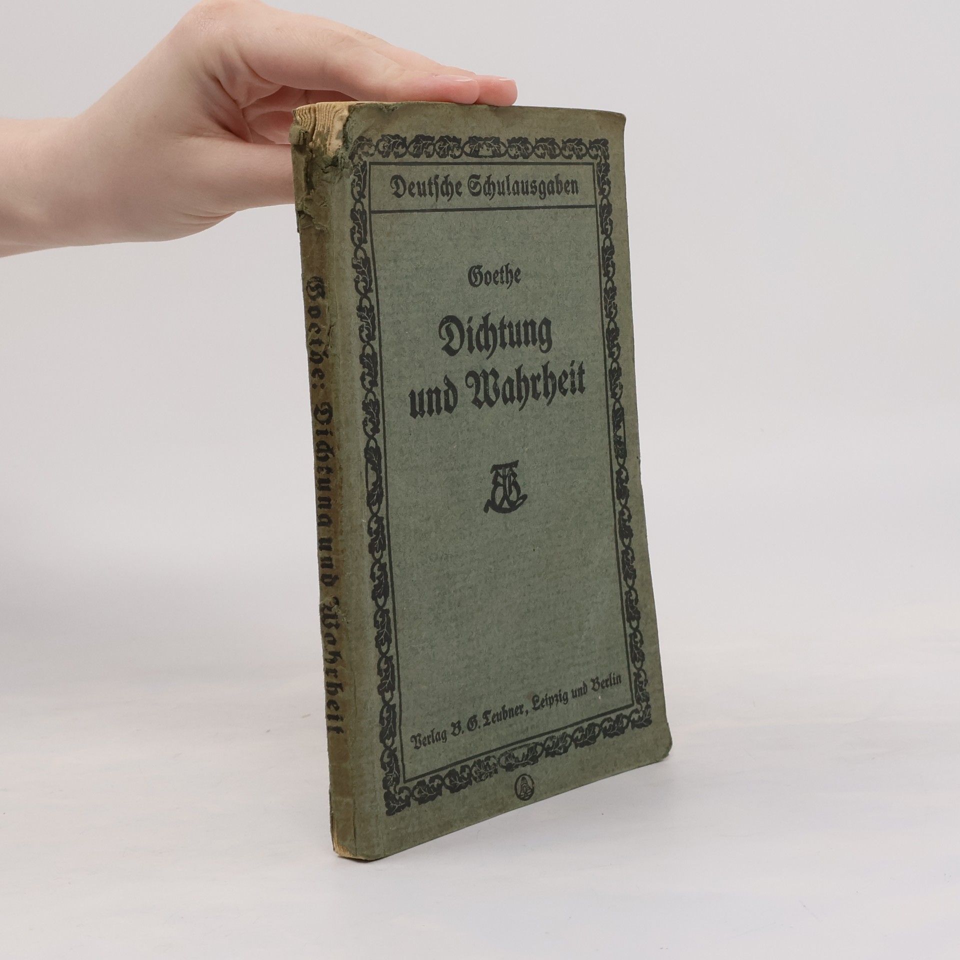 Johann Wolfgang von Goethe Dichtung und Wahrheit