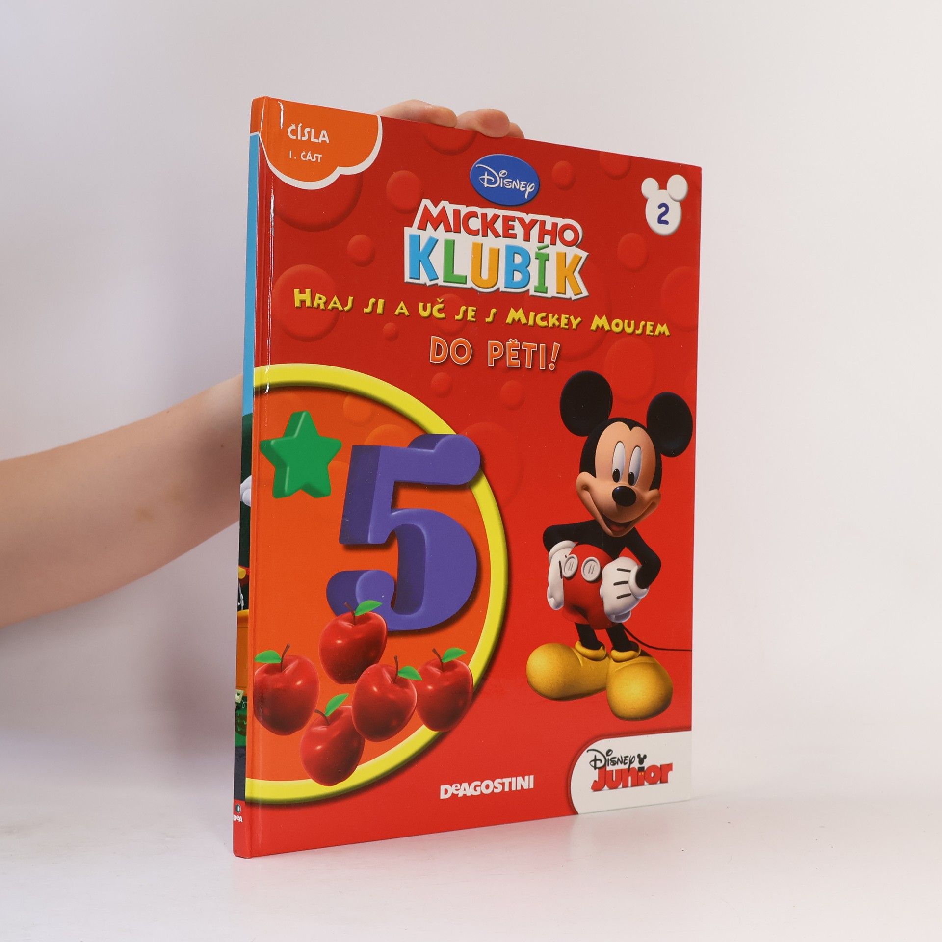 Various authors Hraj si a uč se s Mickey Mousem 2. Do pěti!