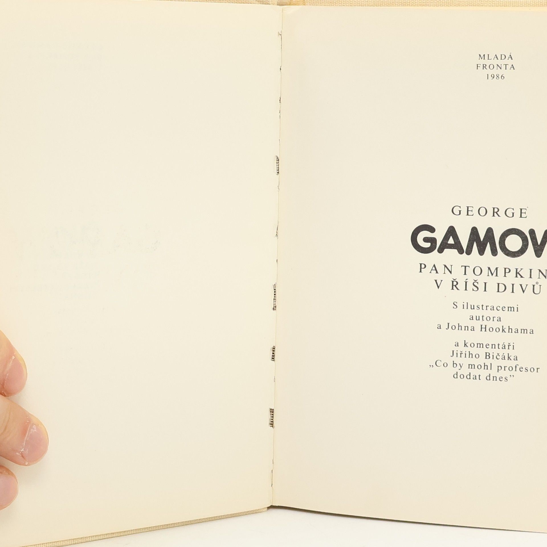 George Gamow Pan Tompkins v říši divů