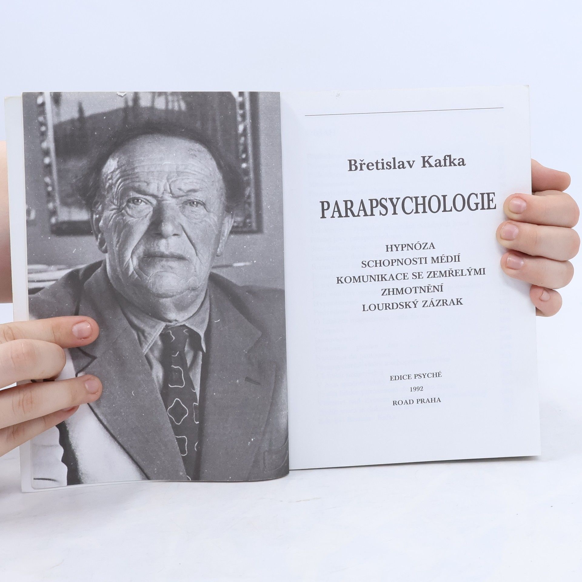 Břetislav Kafka Parapsychologie