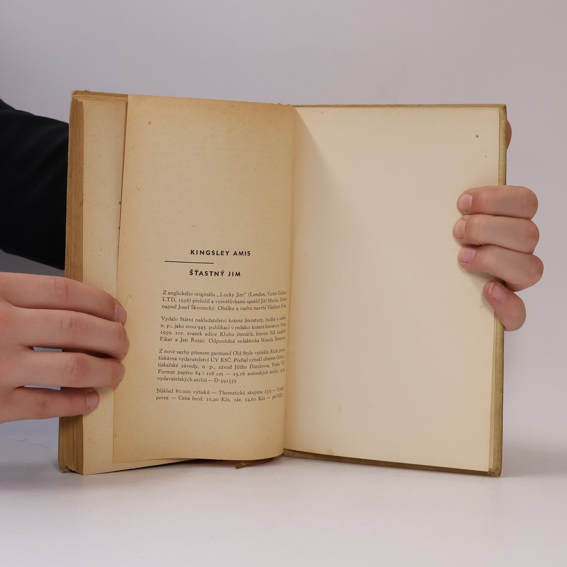 Kingsley Amis Šťastný Jim