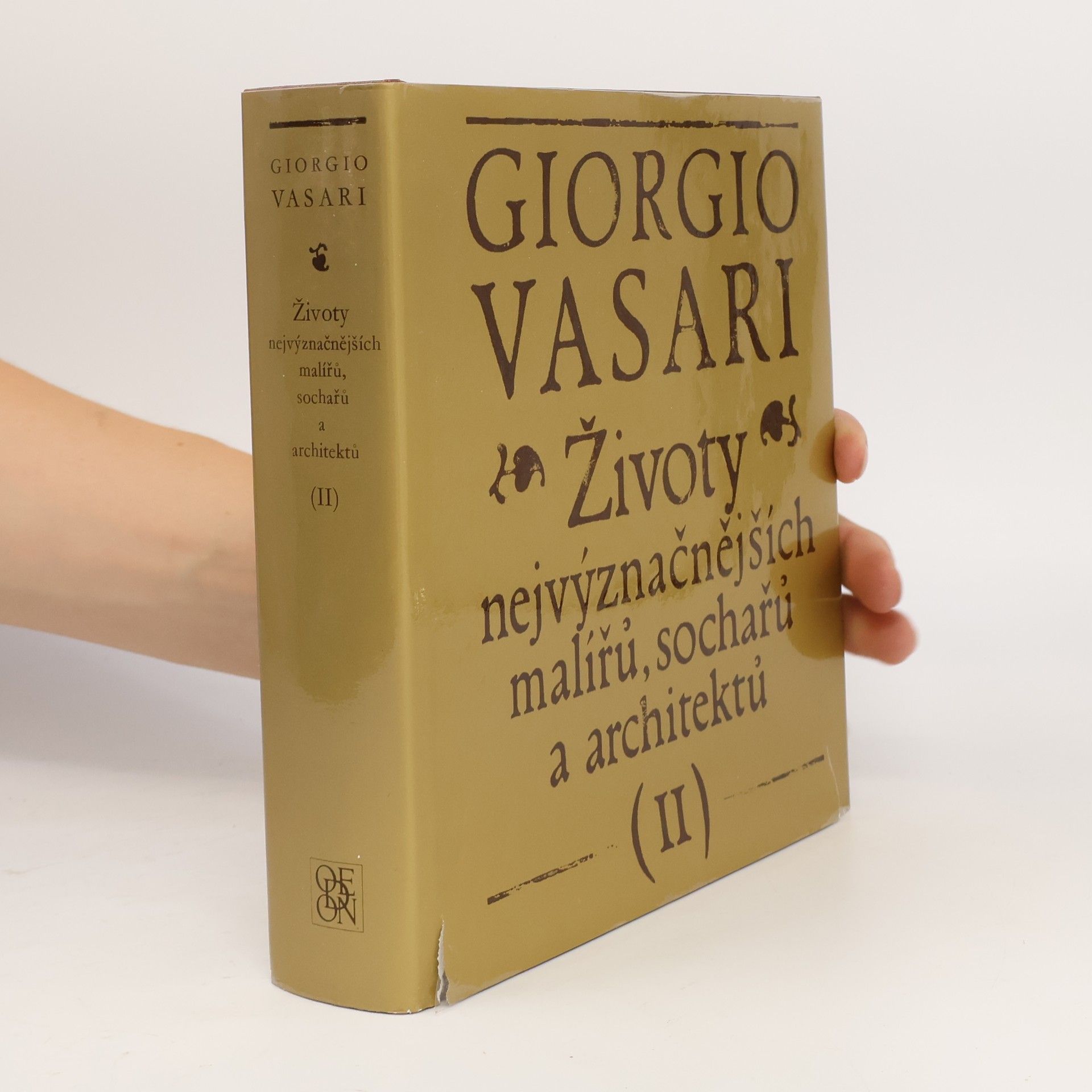 Giorgio Vasari Životy nejvýznačnějších malířů, sochařů a architektů II