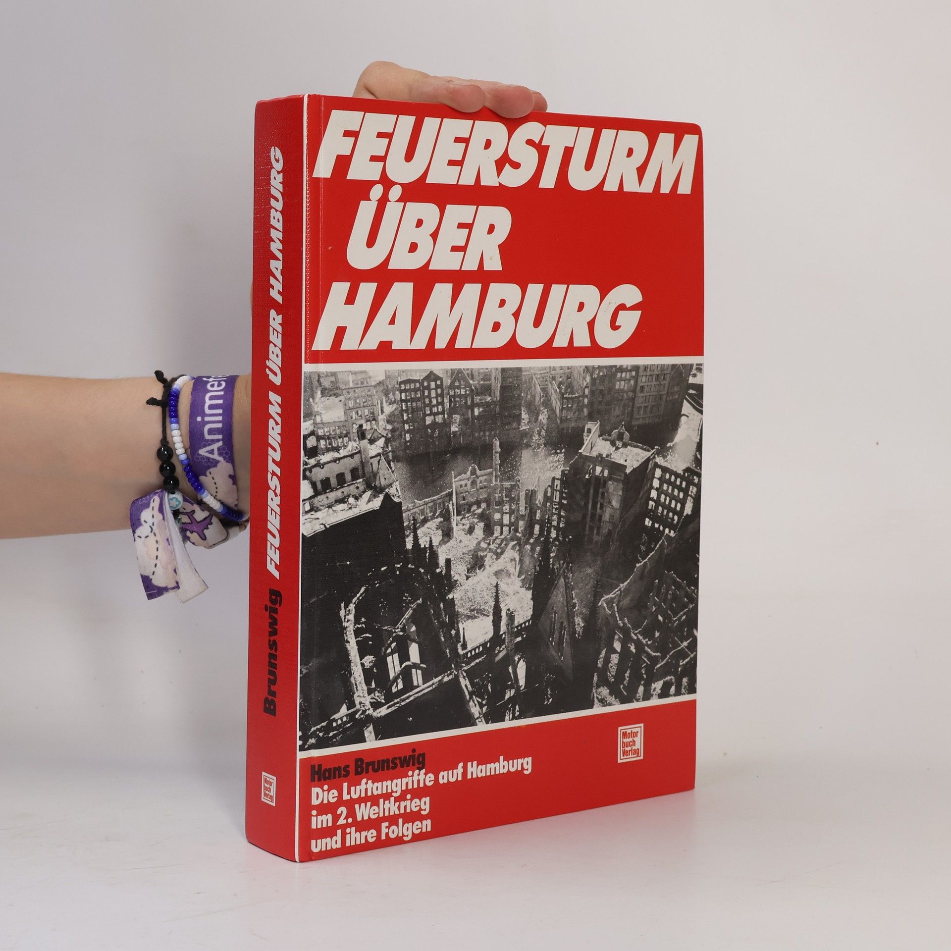 Hans Brunswig Feuersturm über Hamburg