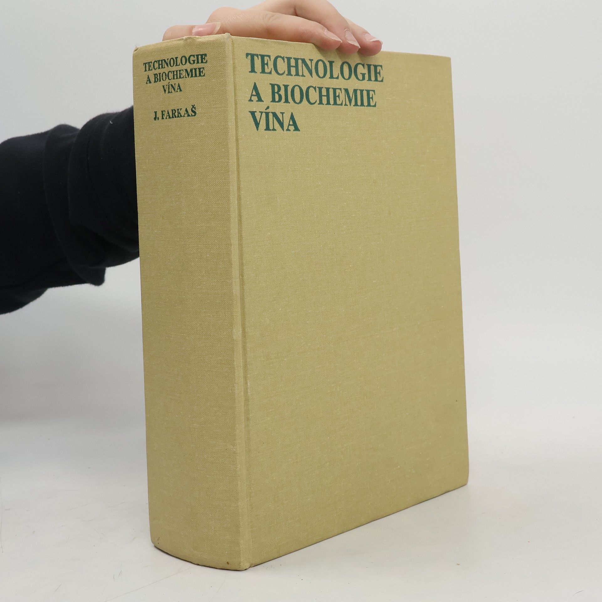 Ján Farkaš Technologie a biochemie vína