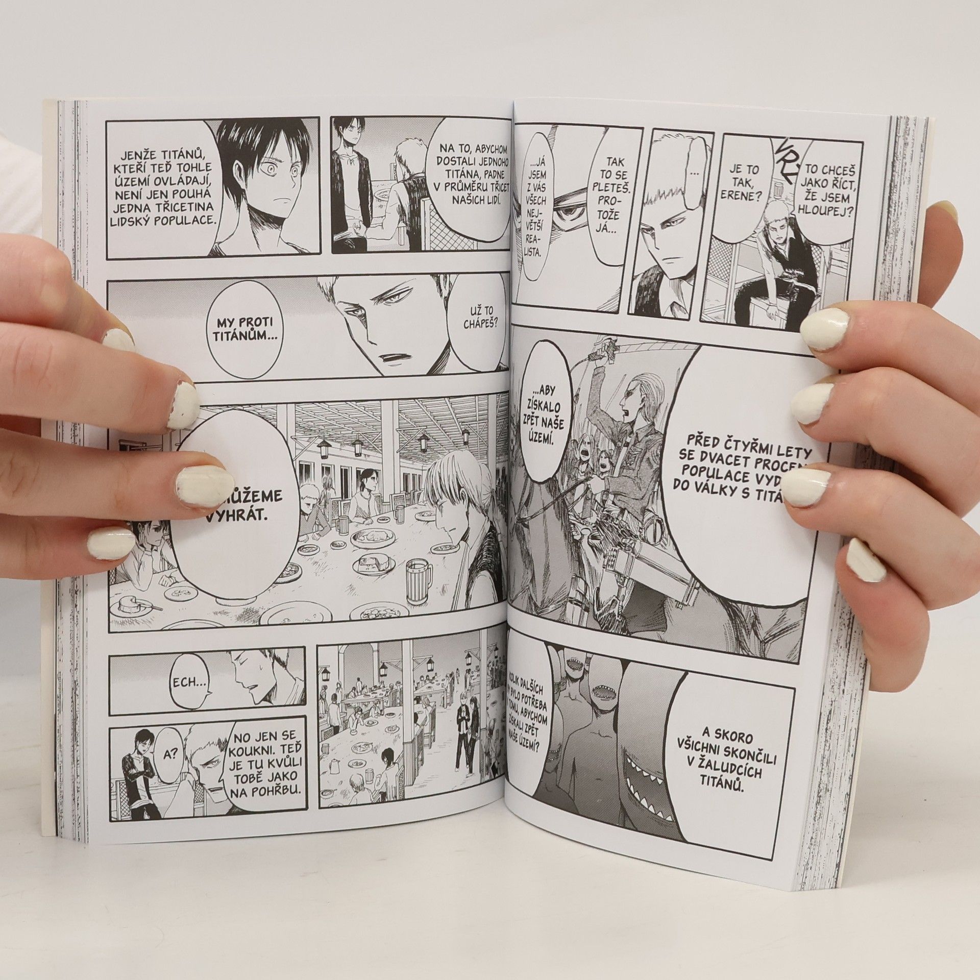 Hajime Isayama Útok titánů 1