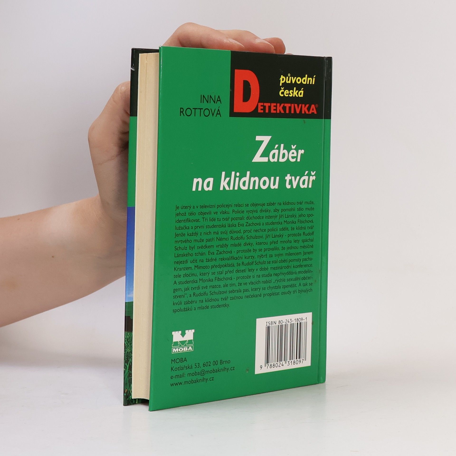 Inna Mirovská Záběr na klidnou tvář