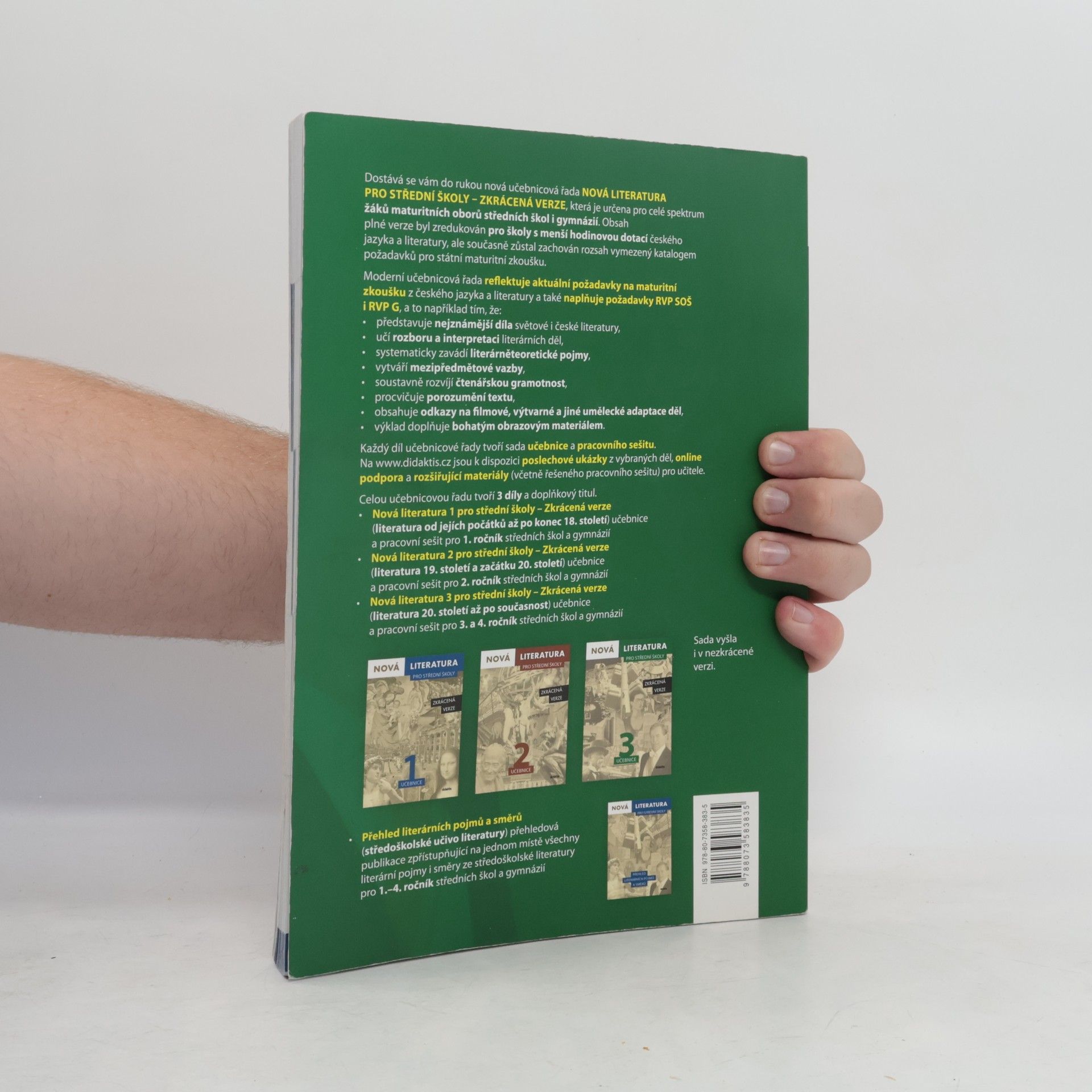 Erik Gilk Nová literatura 3 pro střední školy. Zkrácená verze