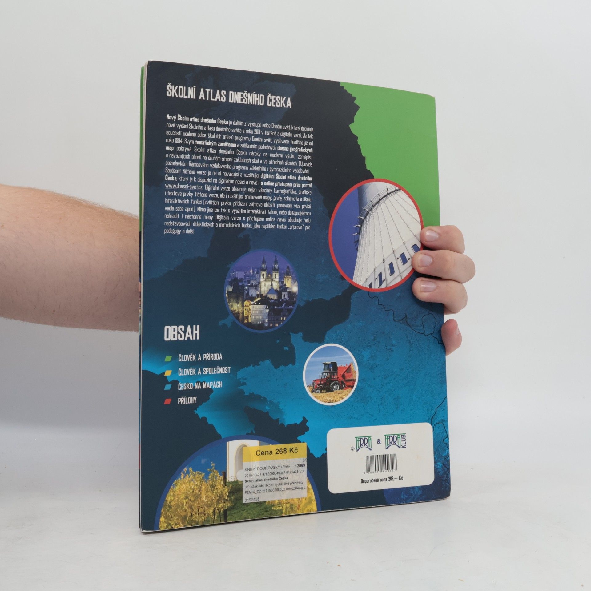Martin Hanus Školní atlas dnešního Česka