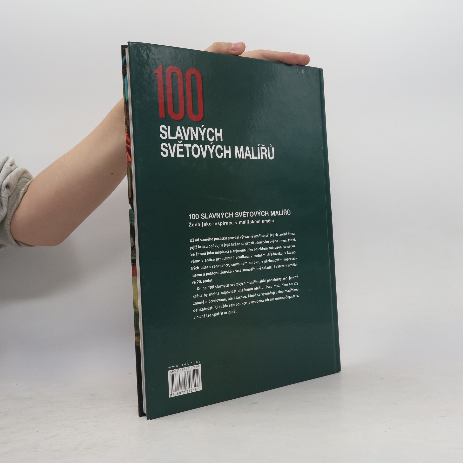Manfred Leier 100 slavných světových malířů : žena jako inspirace v malířském umění