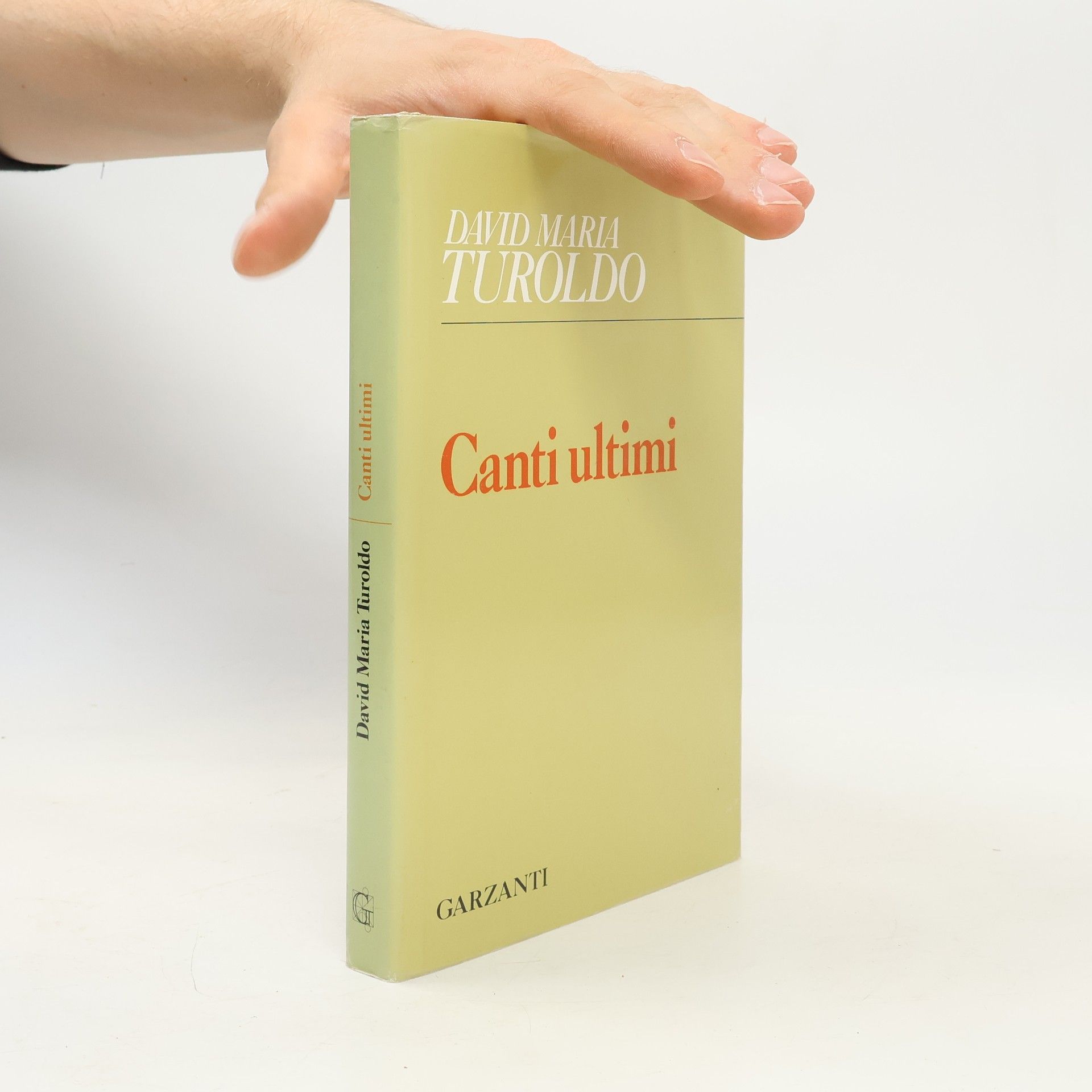 David Maria Turoldo Poesia: Canti ultimi
