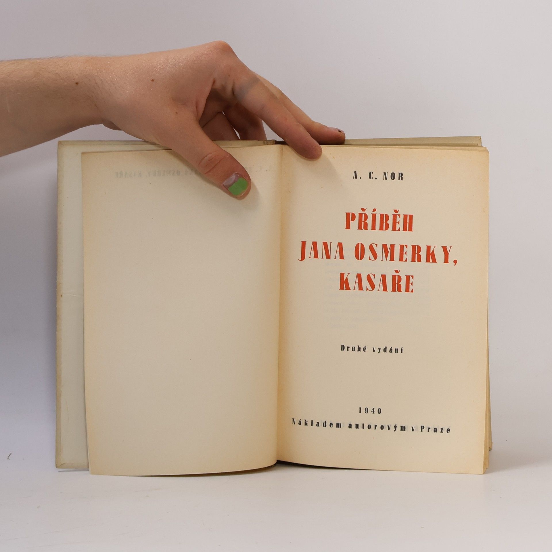 A. C. Nor Příběh Jana Osmerky, kasaře