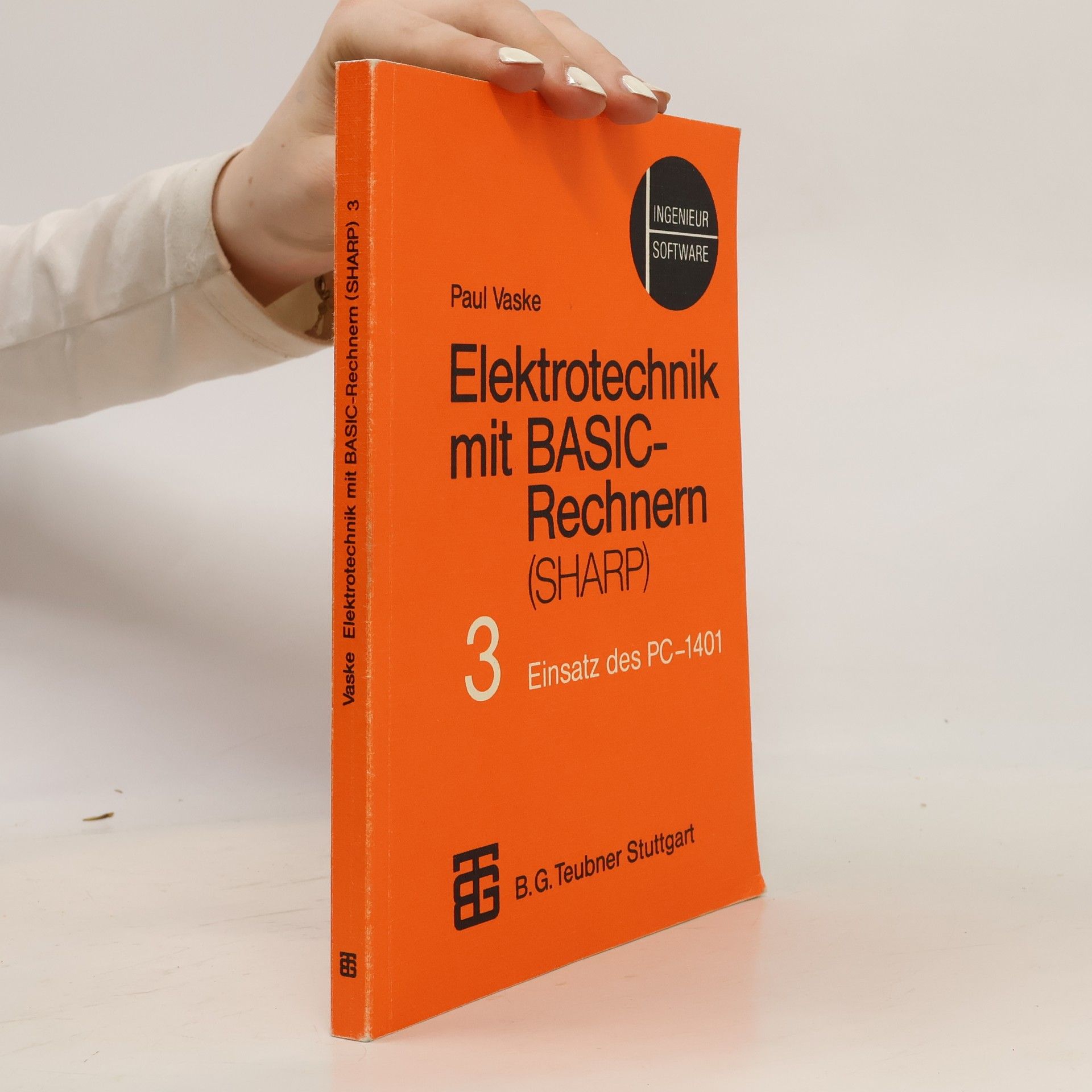 Paul Vaske Elektrotechnik mit BASIC-Rechnern (SHARP) 3