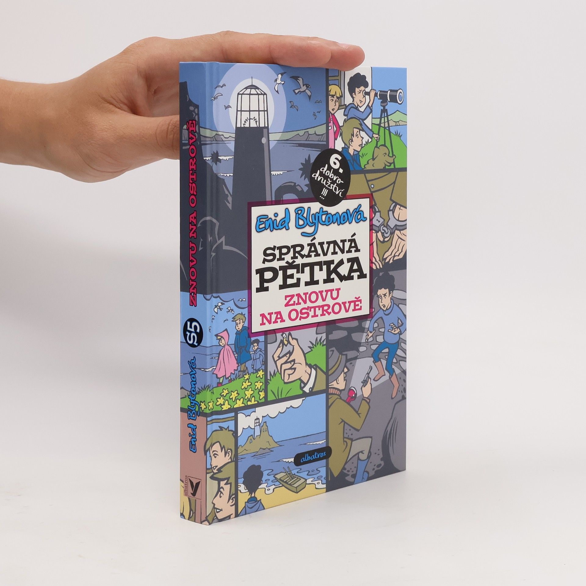 Enid Blyton Správná pětka. Znovu na ostrově
