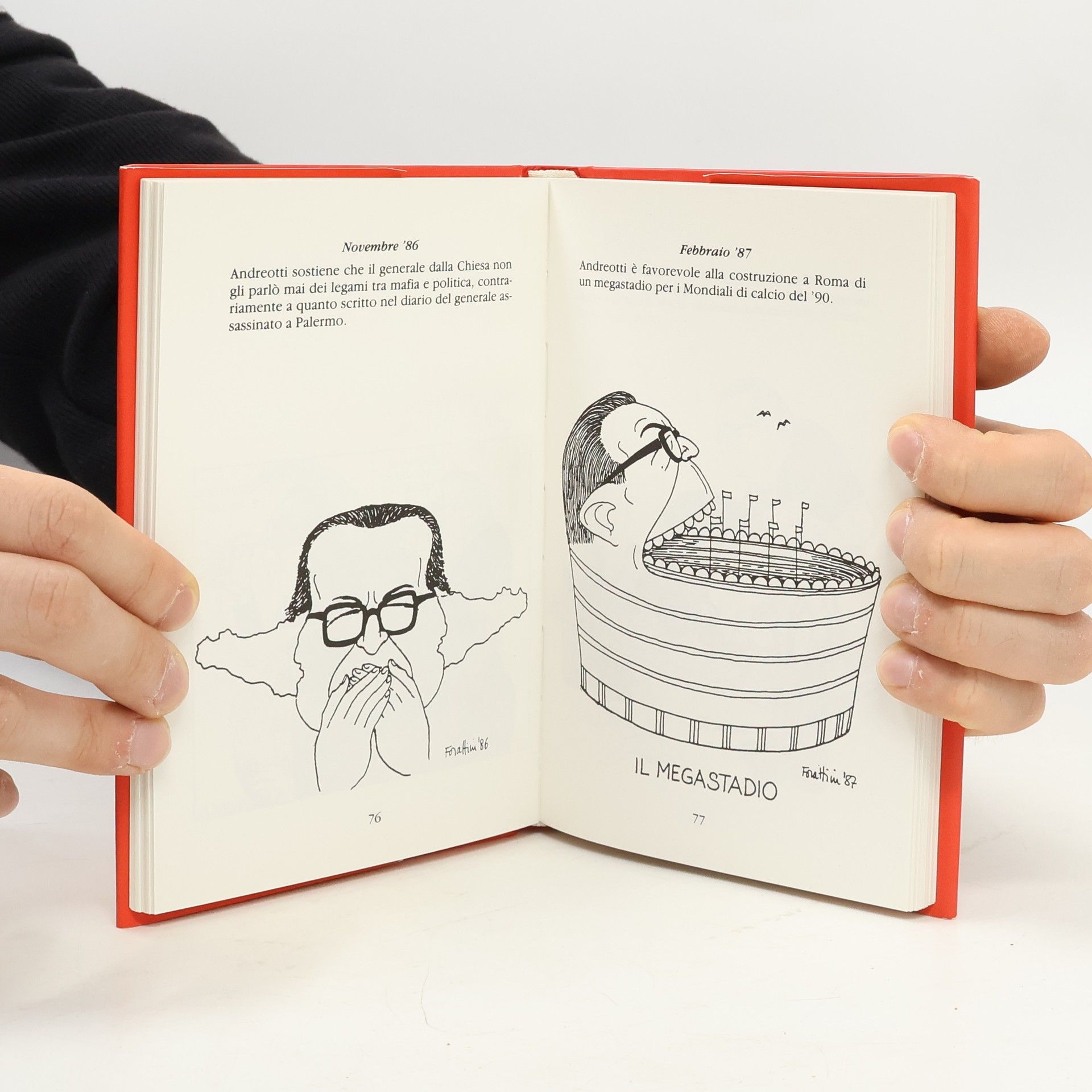 Giorgio Forattini Passepartout: Andreacula