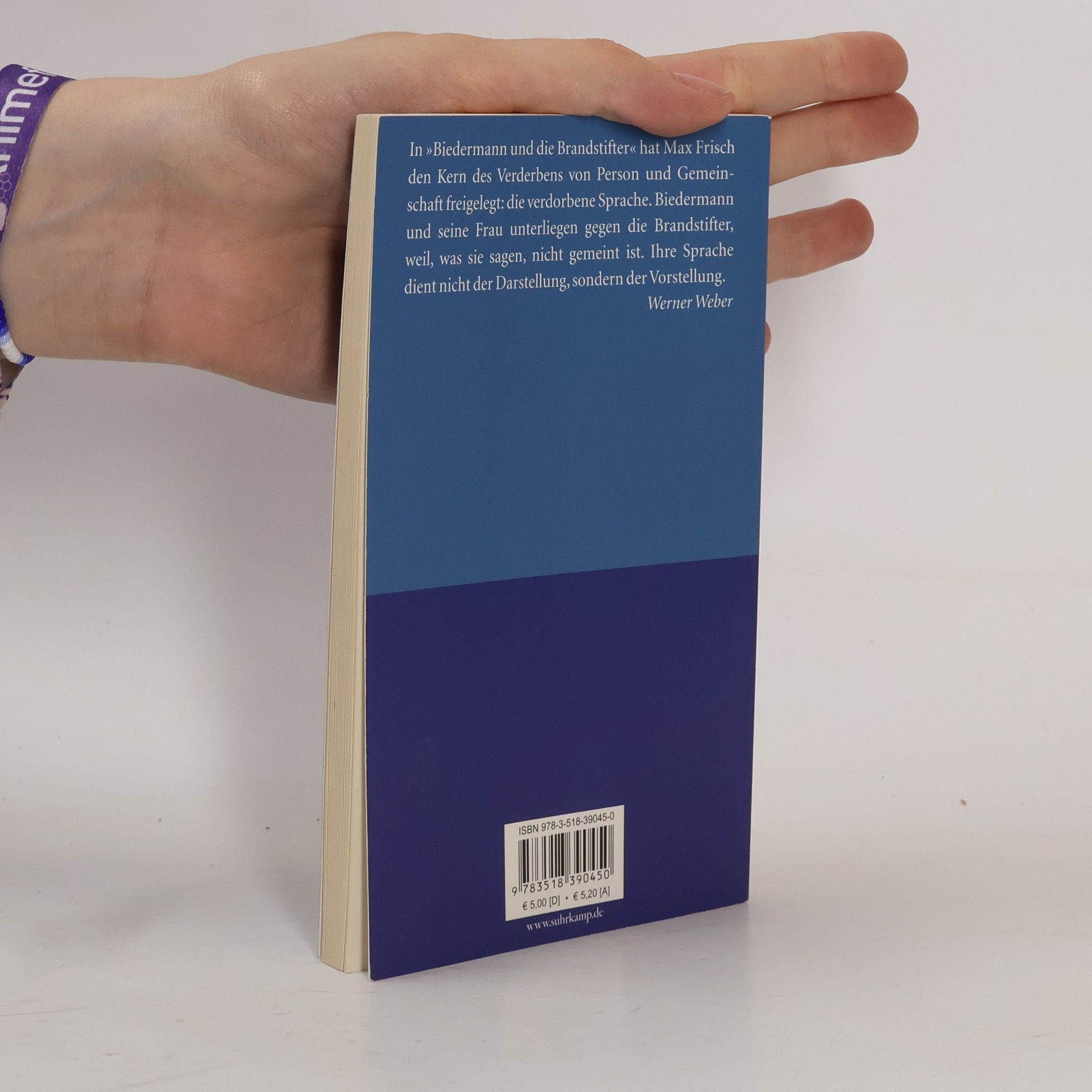 Max Frisch Biedermann und die Brandstifter
