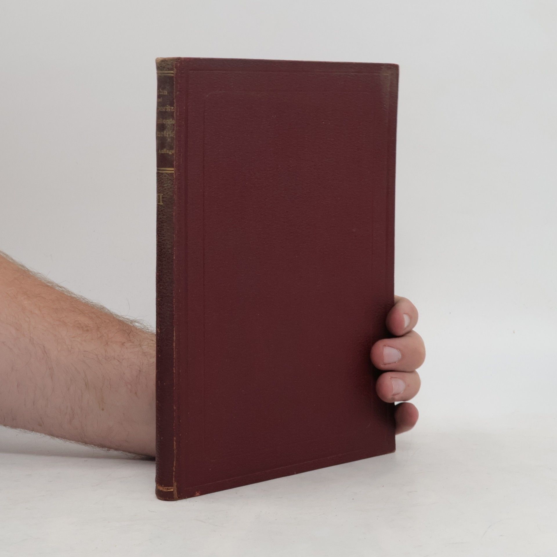 Lehrbuch darstellenden geometrie