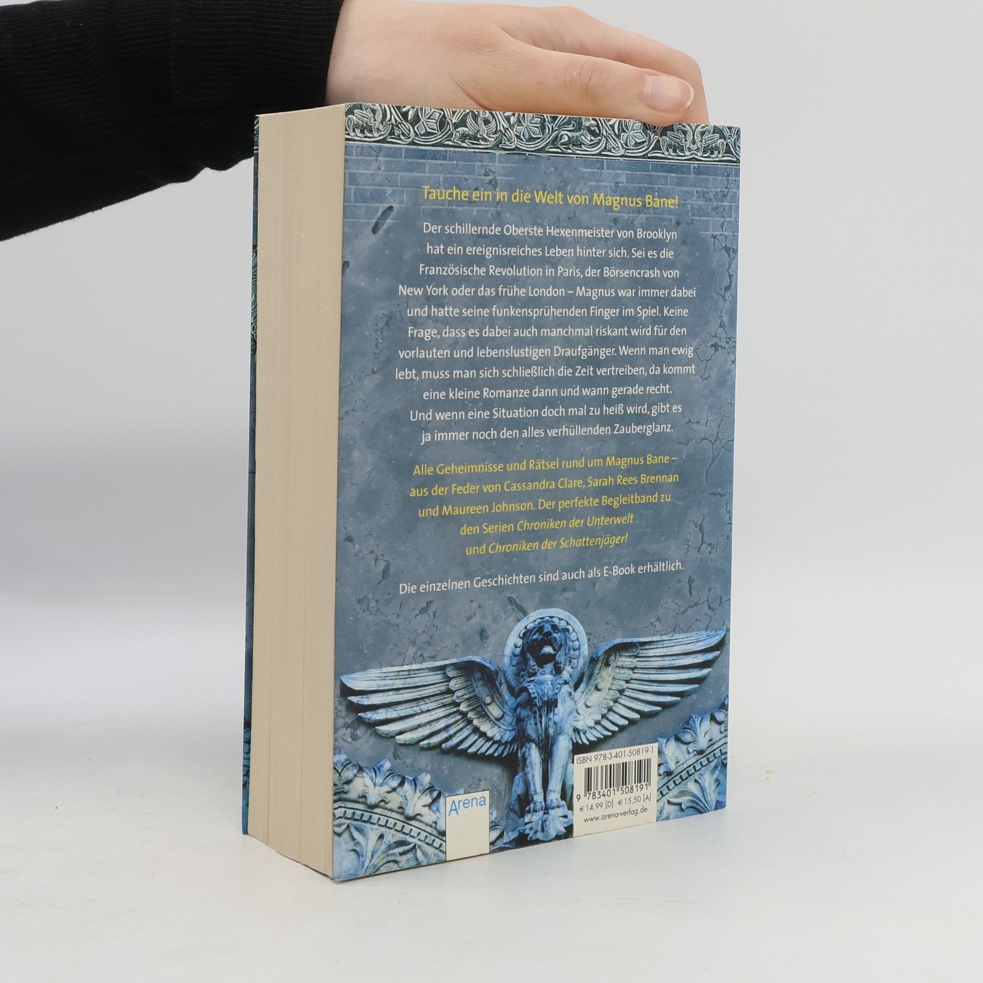 Cassandra Clare Die Chroniken des Magnus Bane
