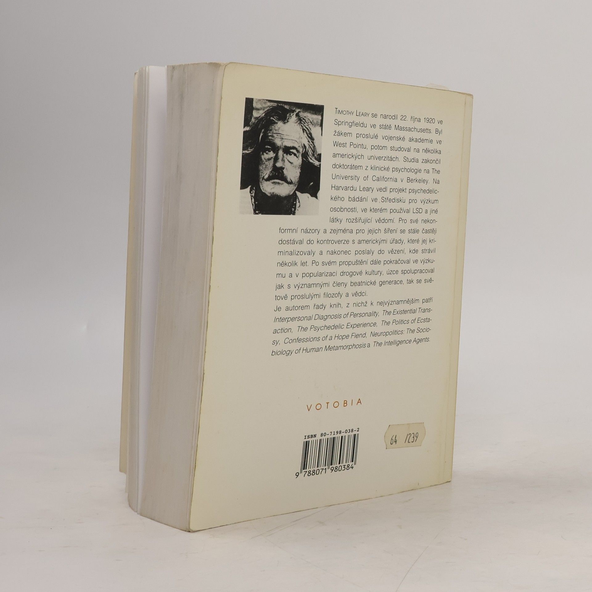 Timothy Leary Záblesky paměti