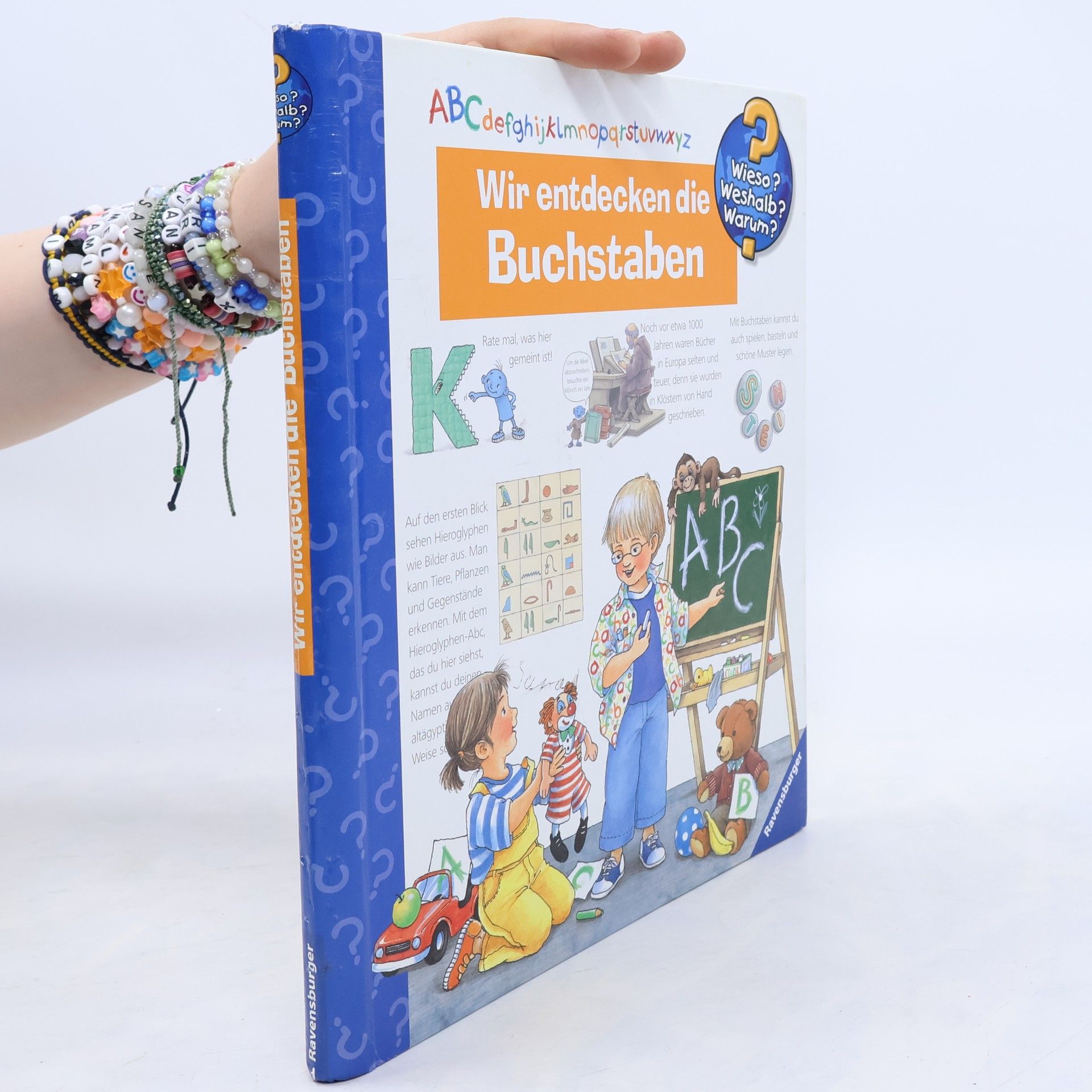 Angela Weinhold Wir entdecken die Buchstaben