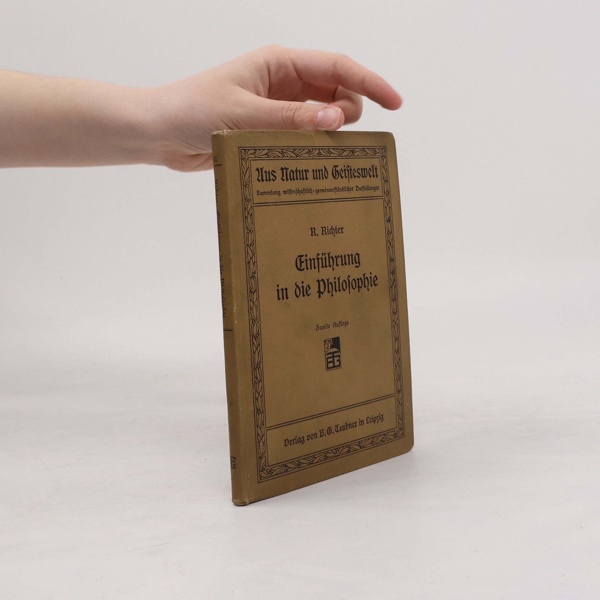 Raoul Richter Einführung in die Philosophie