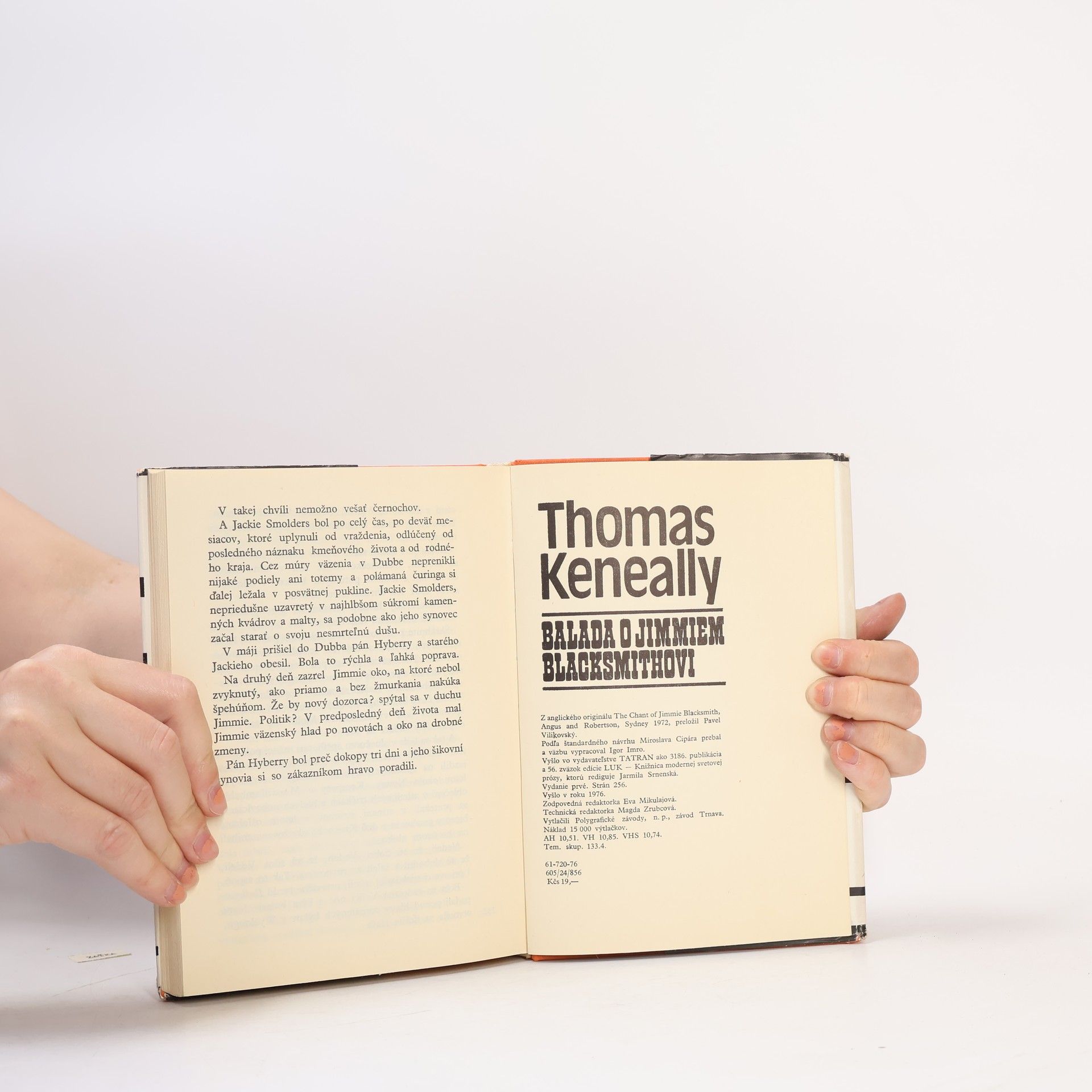 Thomas Keneally Balada o Jimmiem Blacksmithovi