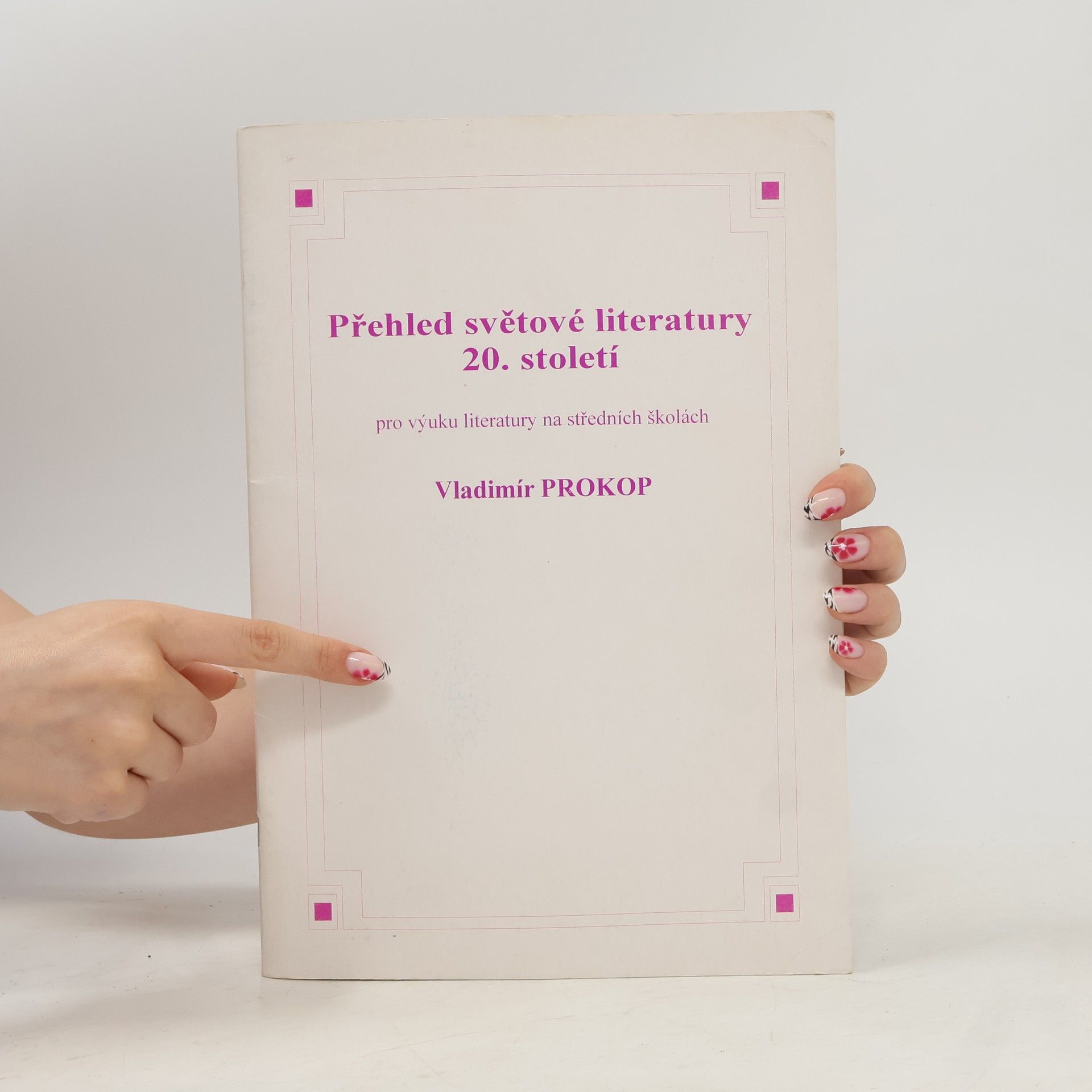 Vladimír Prokop Přehled světové literatury 20. století