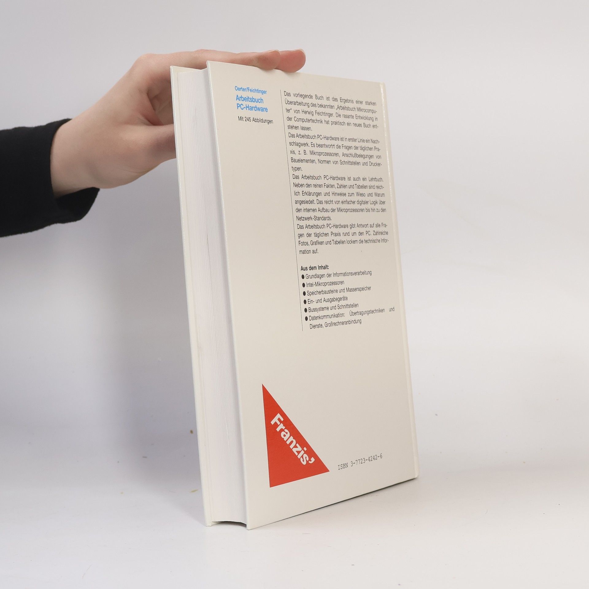 Gebhard Joachim Oerter Arbeitsbuch PC-Hardware