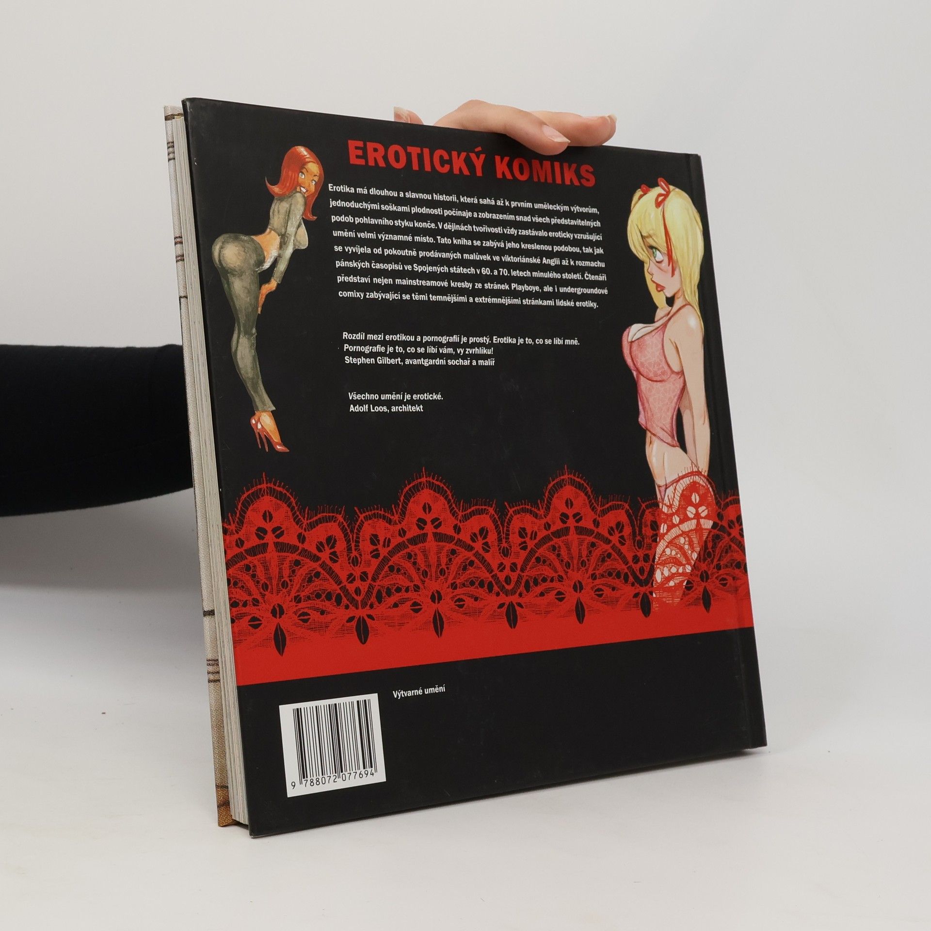 Tim Pilcher Erotický komiks: Dějiny žánru v obrazech