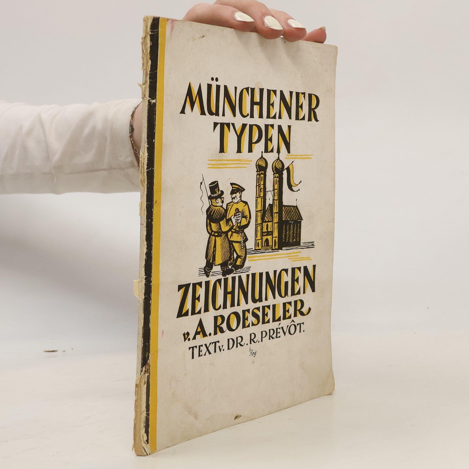 R. Prévot Münchener Typen Zeichnungen v. A. Roeseler