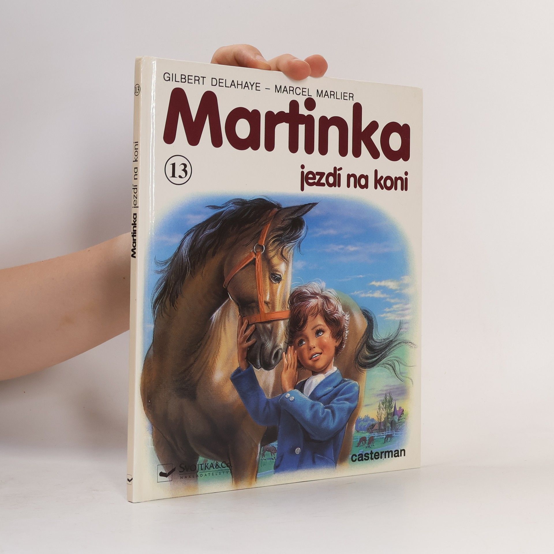 Martinka jezdí na koni