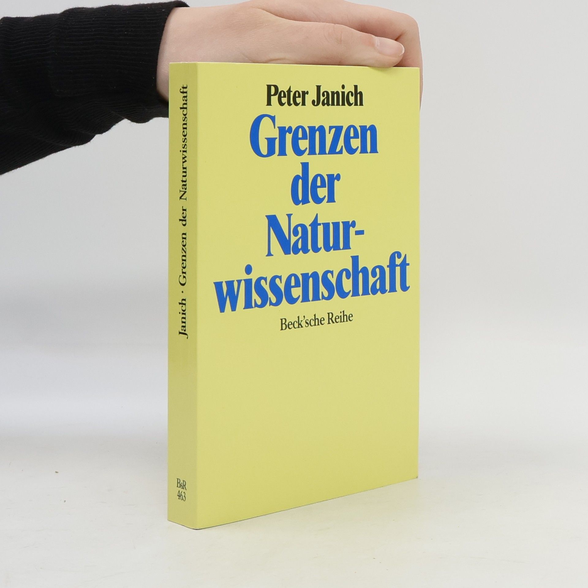 Peter Janich Grenzen der Naturwissenschaft