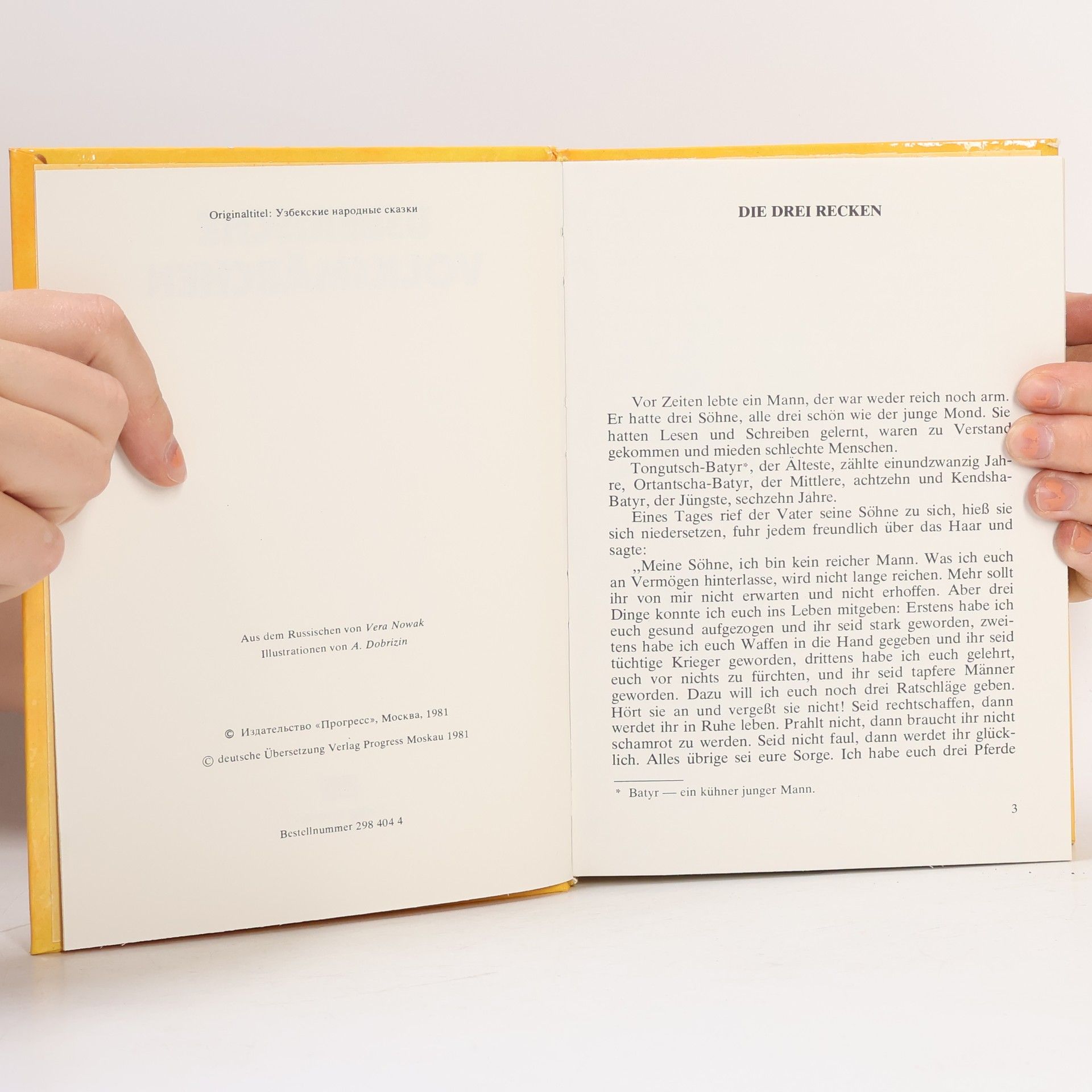 Various authors Usbekische Volksmärchen