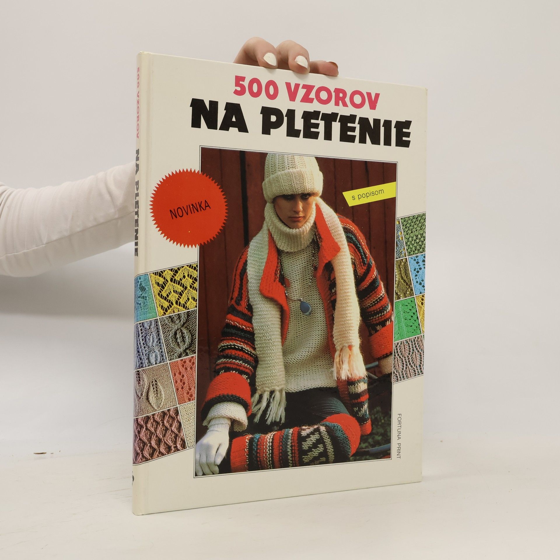 Autores varios 500 vzorov na pletenie s popisom