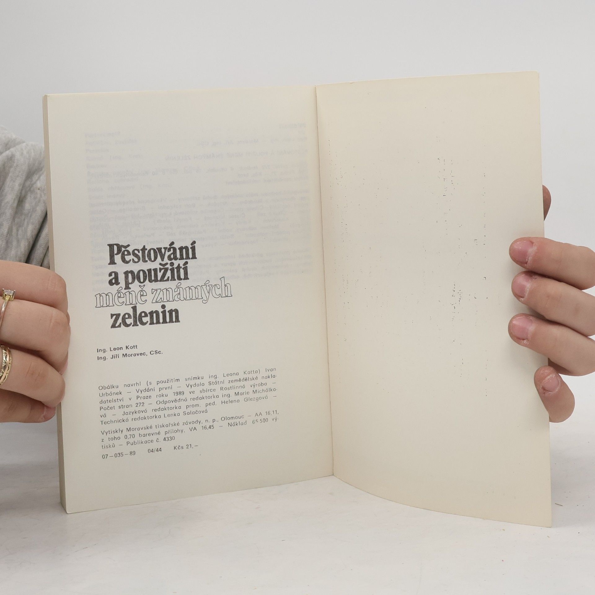 Jiří Moravec Pěstování a použití méně známých zelenin