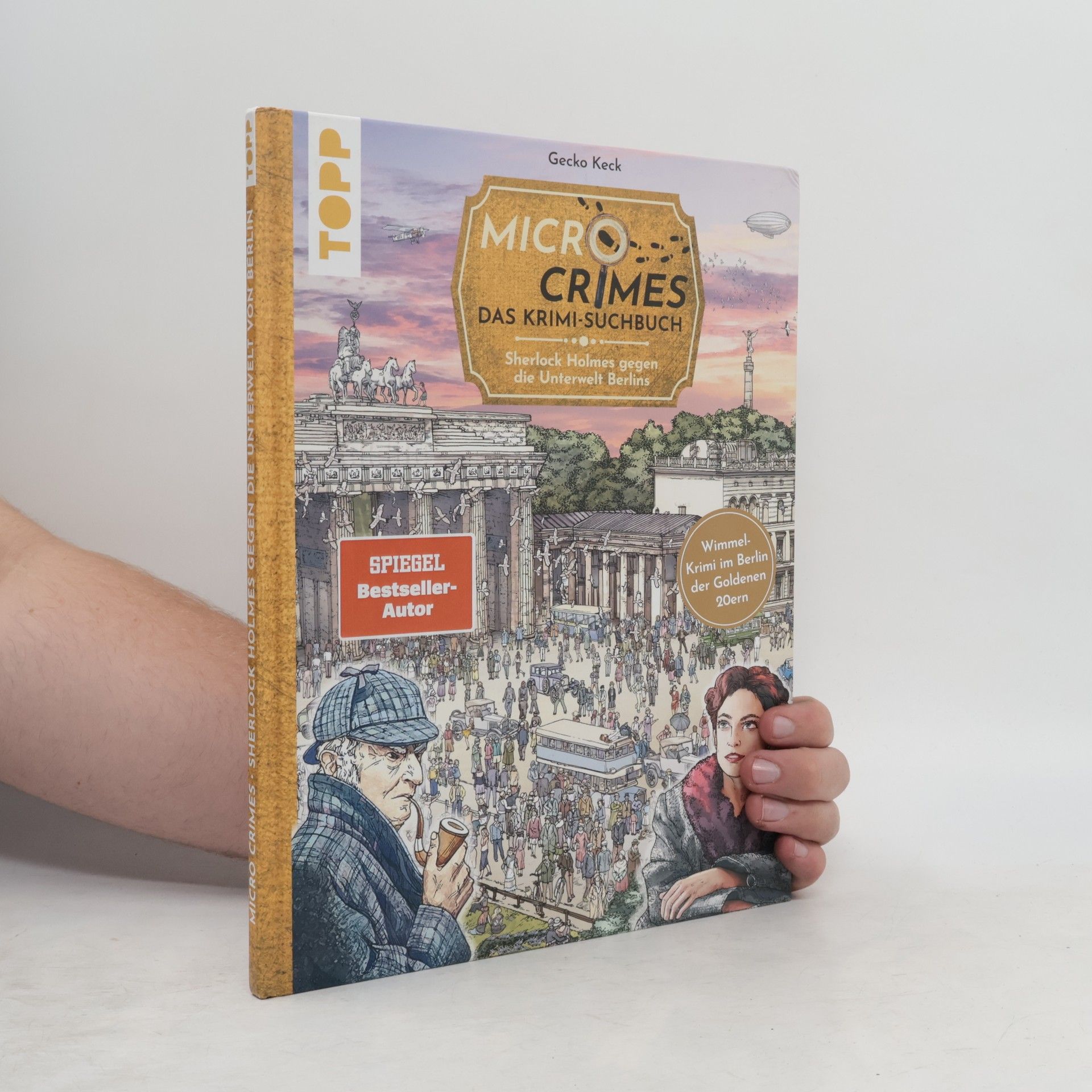 Micro crimes, das Krimi-Suchbuch - Sherlock Holmes gegen die Unterwelt von Berlin