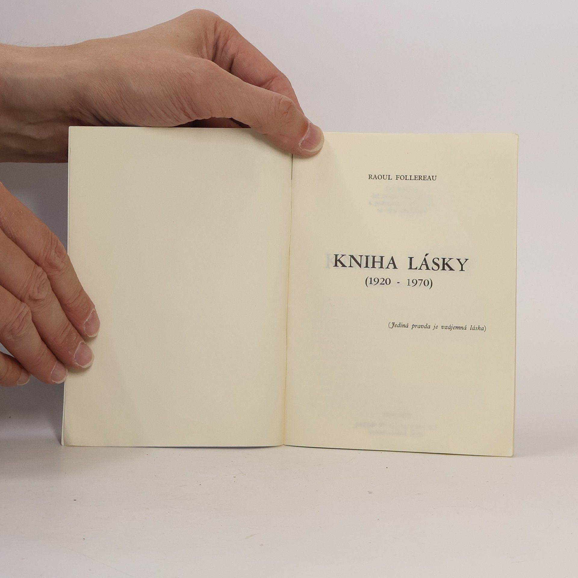Raoul Follereau Kniha lásky