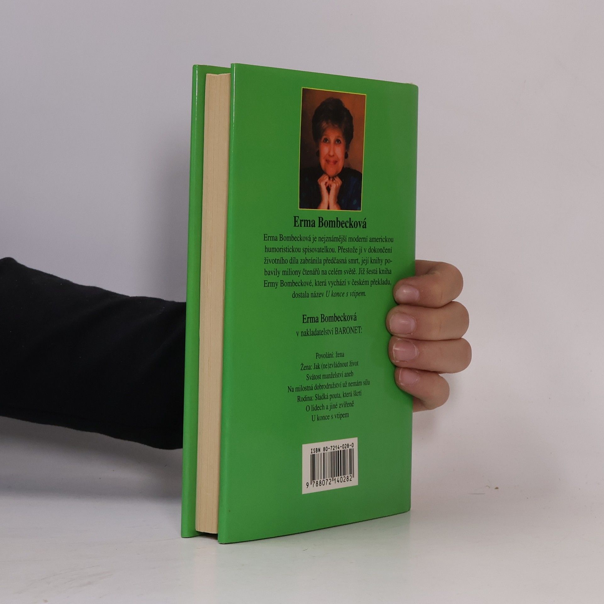 Erma Bombeck U konce s vtipem