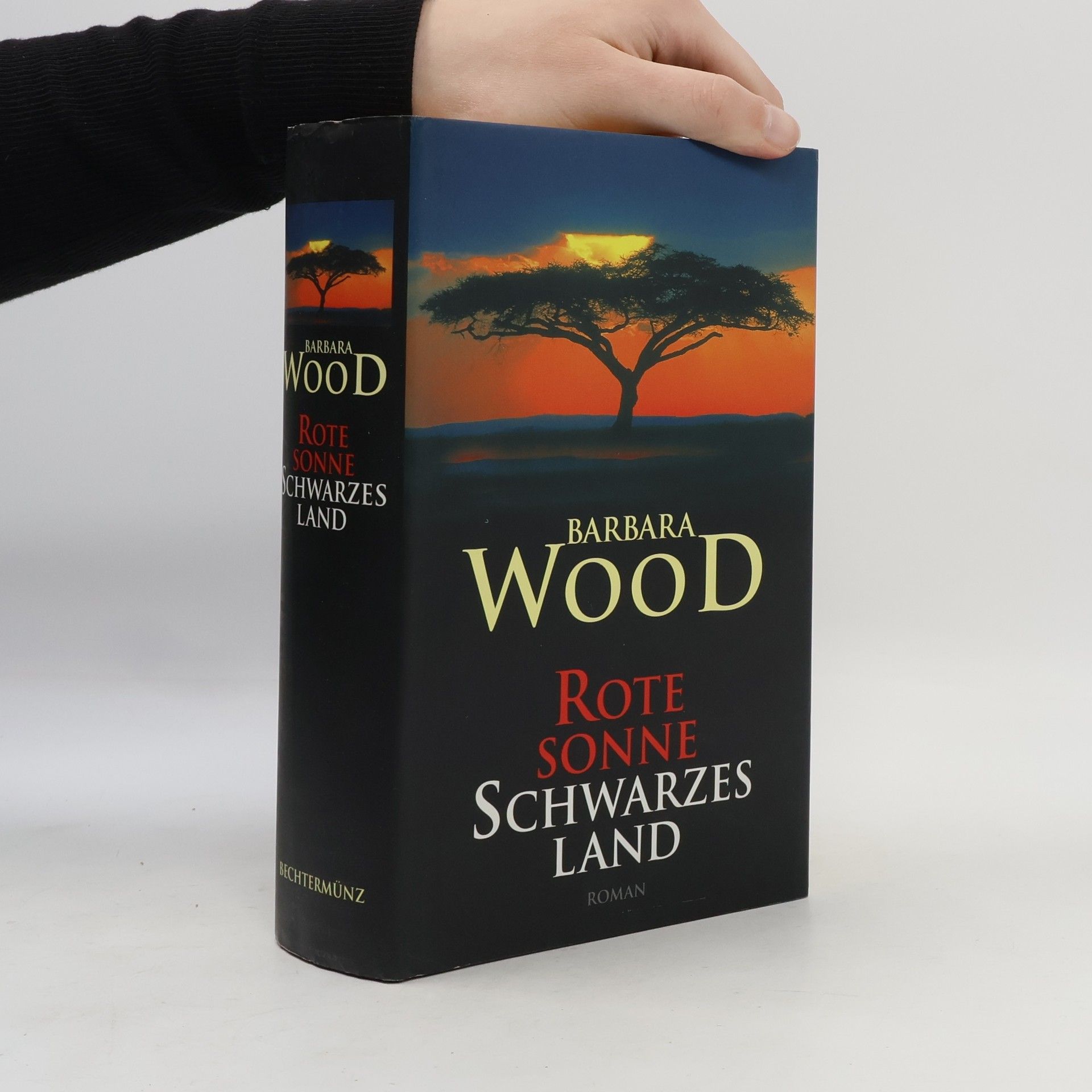 Barbara Wood Rote Sonne, schwarzes Land