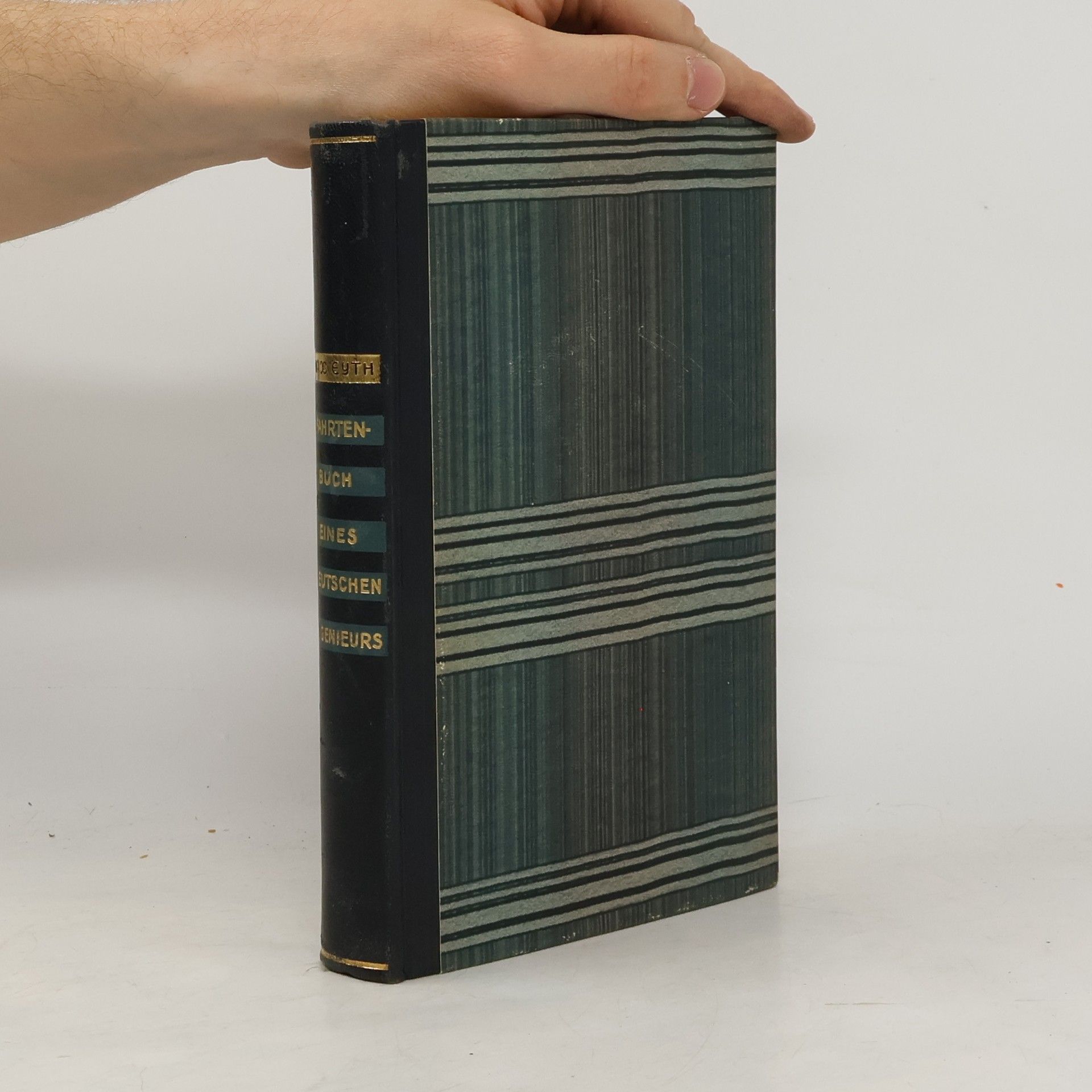 Max Eyth Fahrtenbuch eines deutschen Ingenieurs