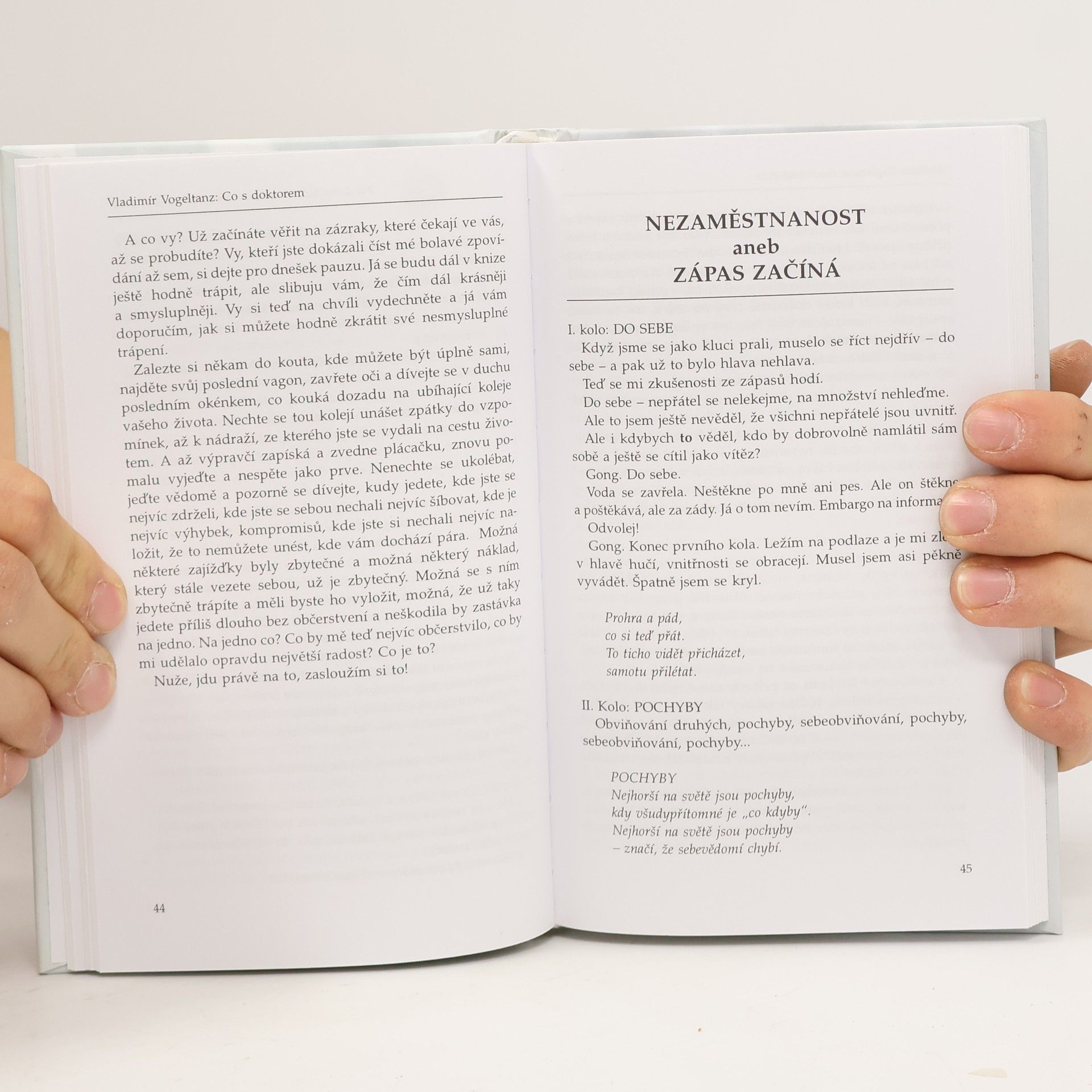 Vladimír Vogeltanz Co s doktorem. Cesta etikoterapie