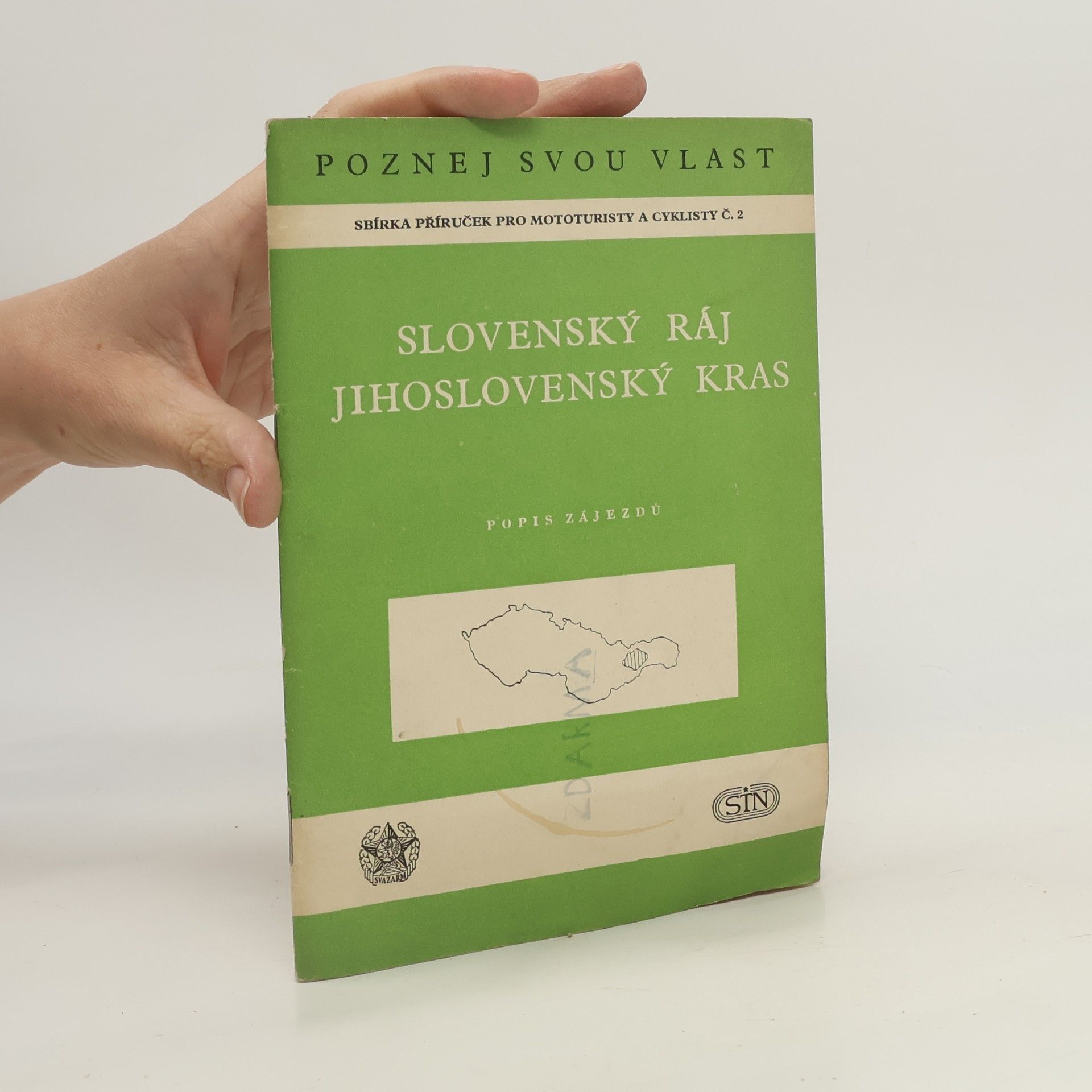 František Rozhoň Slovenský ráj a Jihoslovenský kras. Popisy zájezdů