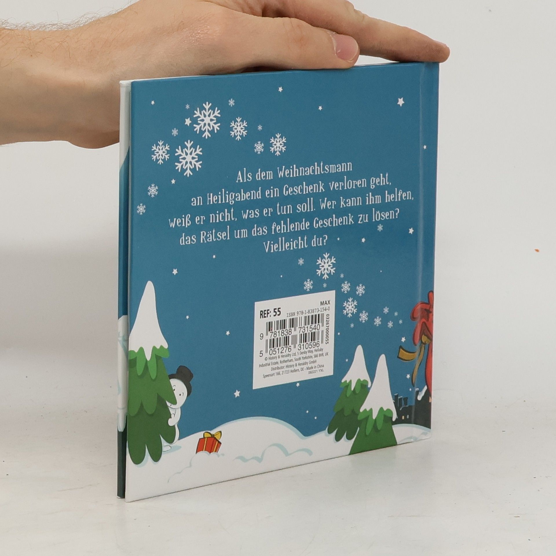 Kolektiv autorů Weihnachtsgeschichte mit Namen für Max