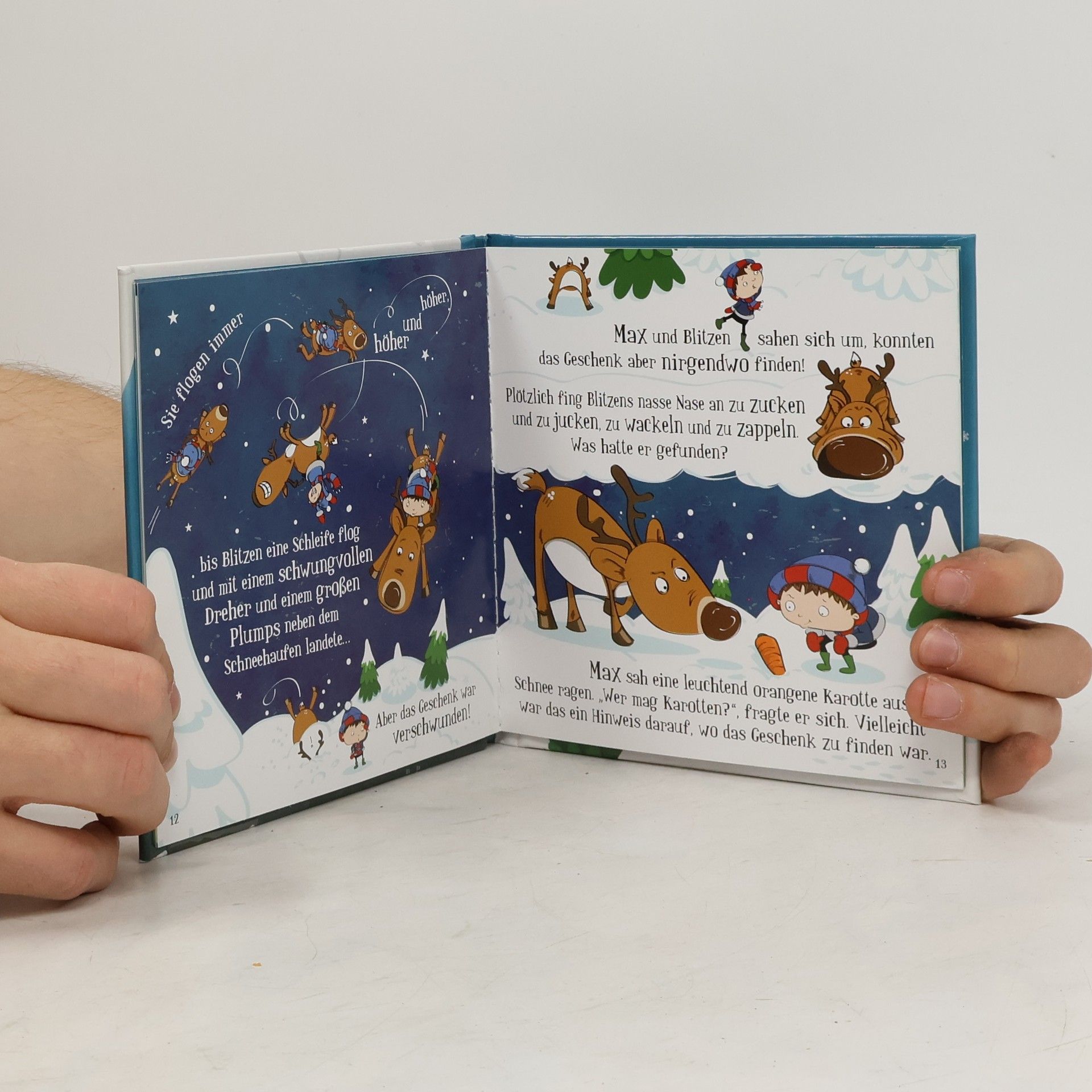 Kolektiv autorů Weihnachtsgeschichte mit Namen für Max